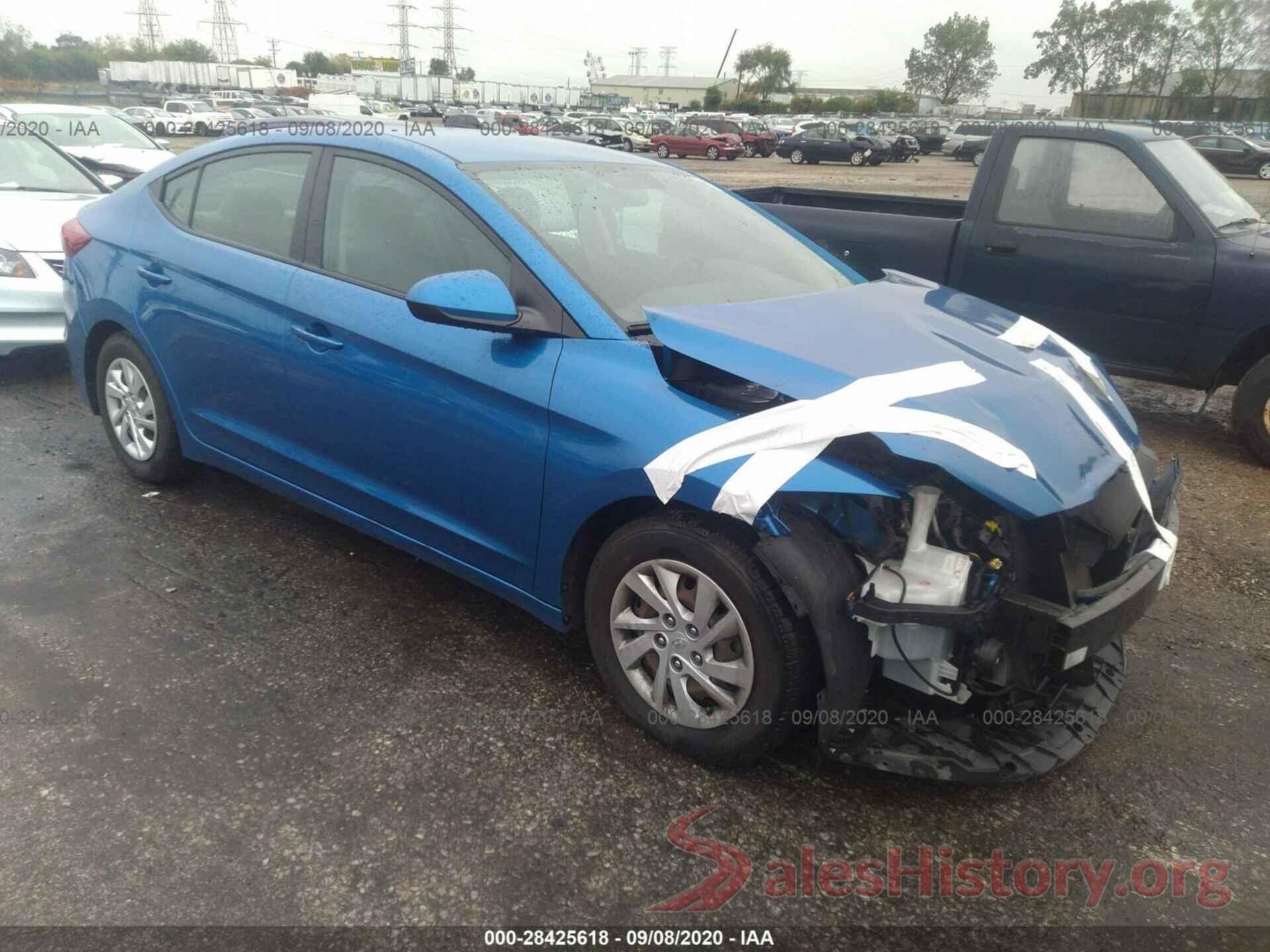 5NPD74LF0HH095890 2017 HYUNDAI ELANTRA