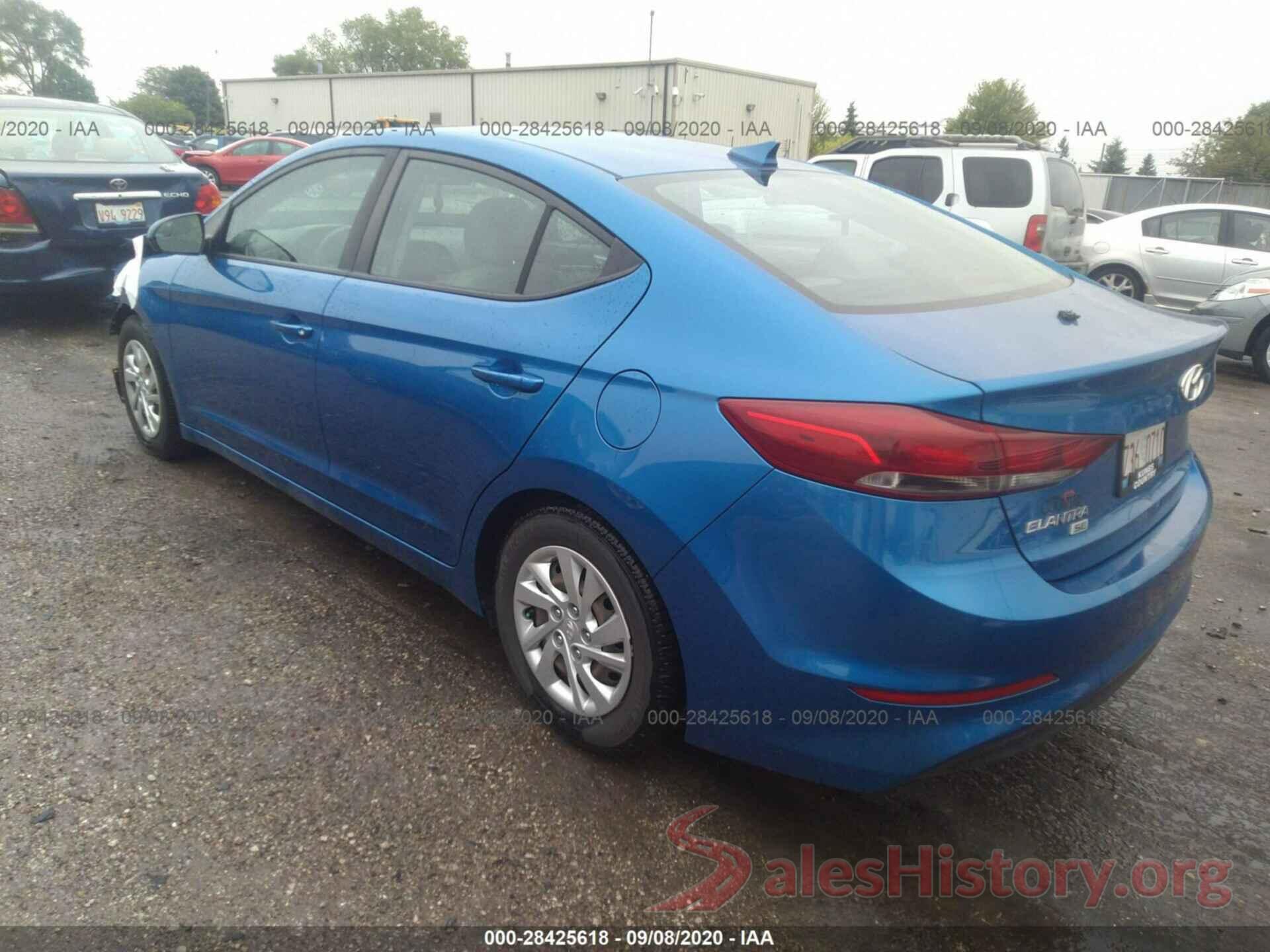 5NPD74LF0HH095890 2017 HYUNDAI ELANTRA