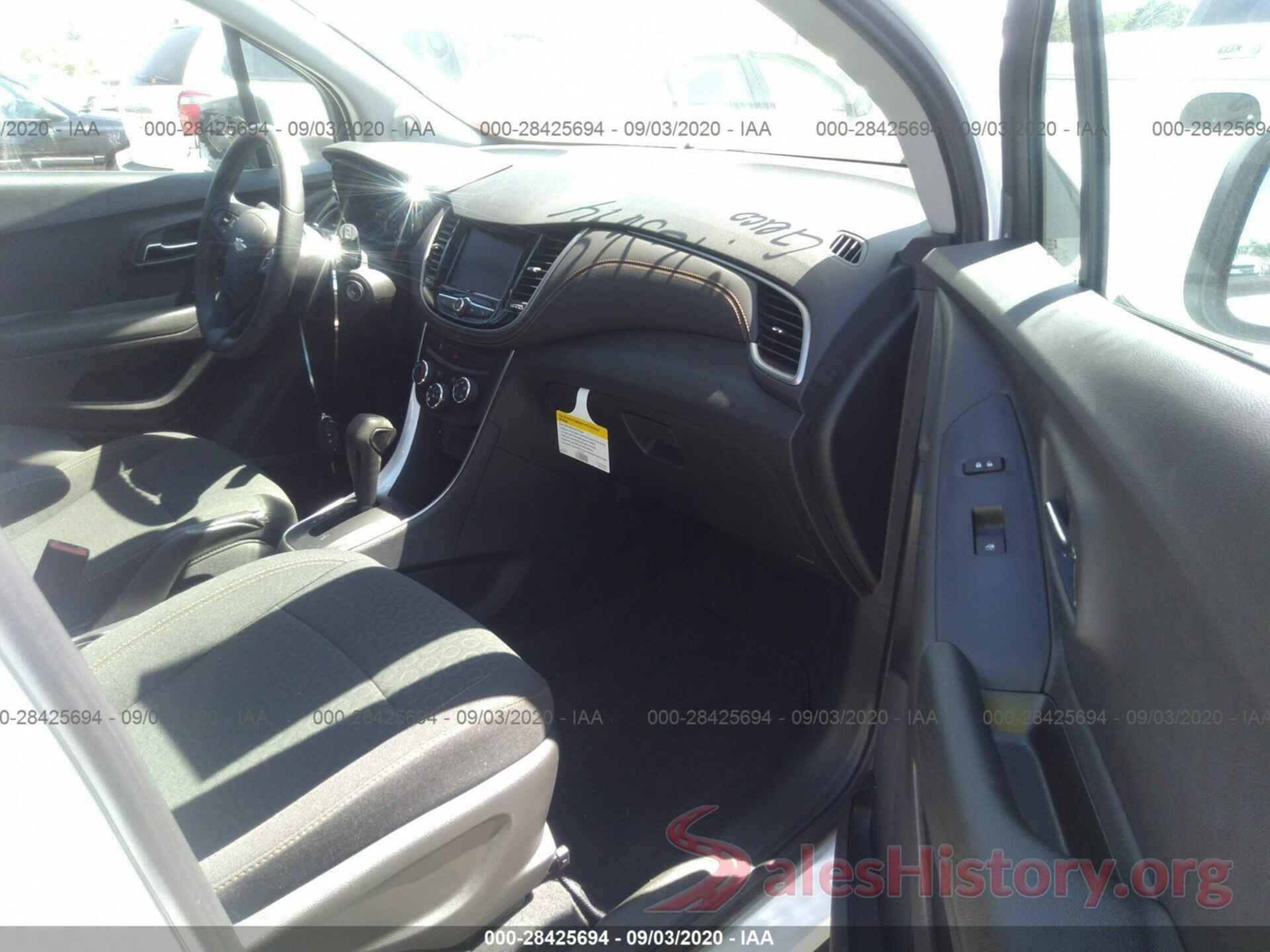 3GNCJKSB7LL288943 2020 CHEVROLET TRAX