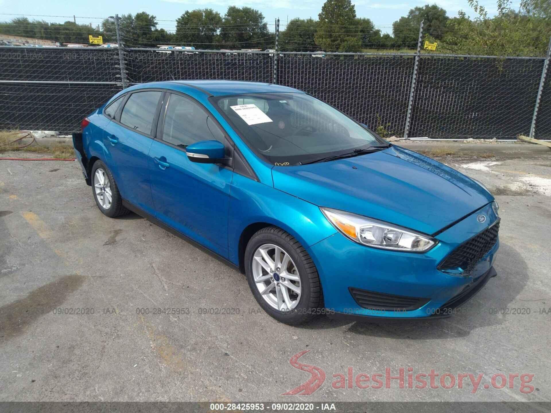 1FADP3F27GL306554 2016 FORD FOCUS