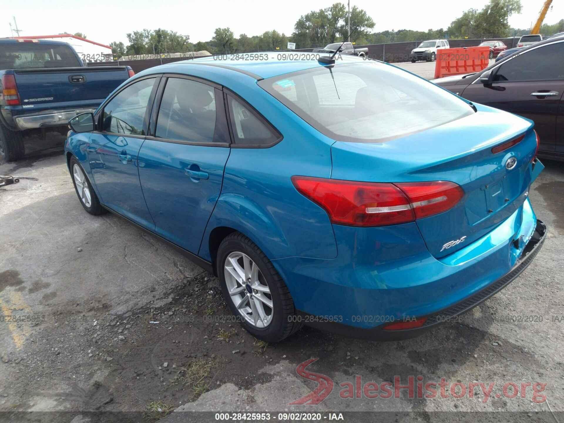 1FADP3F27GL306554 2016 FORD FOCUS