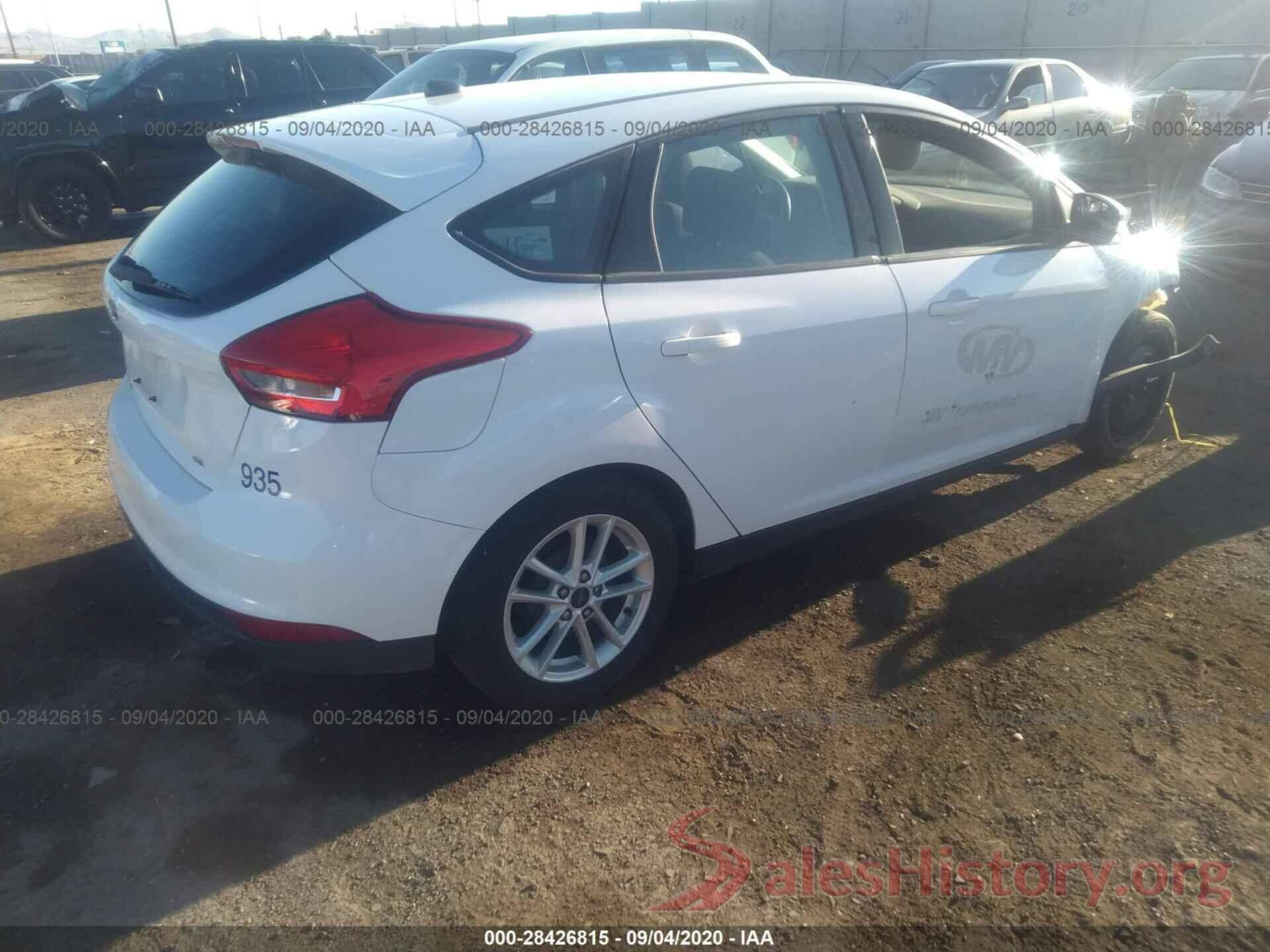 1FADP3K28HL239258 2017 FORD FOCUS