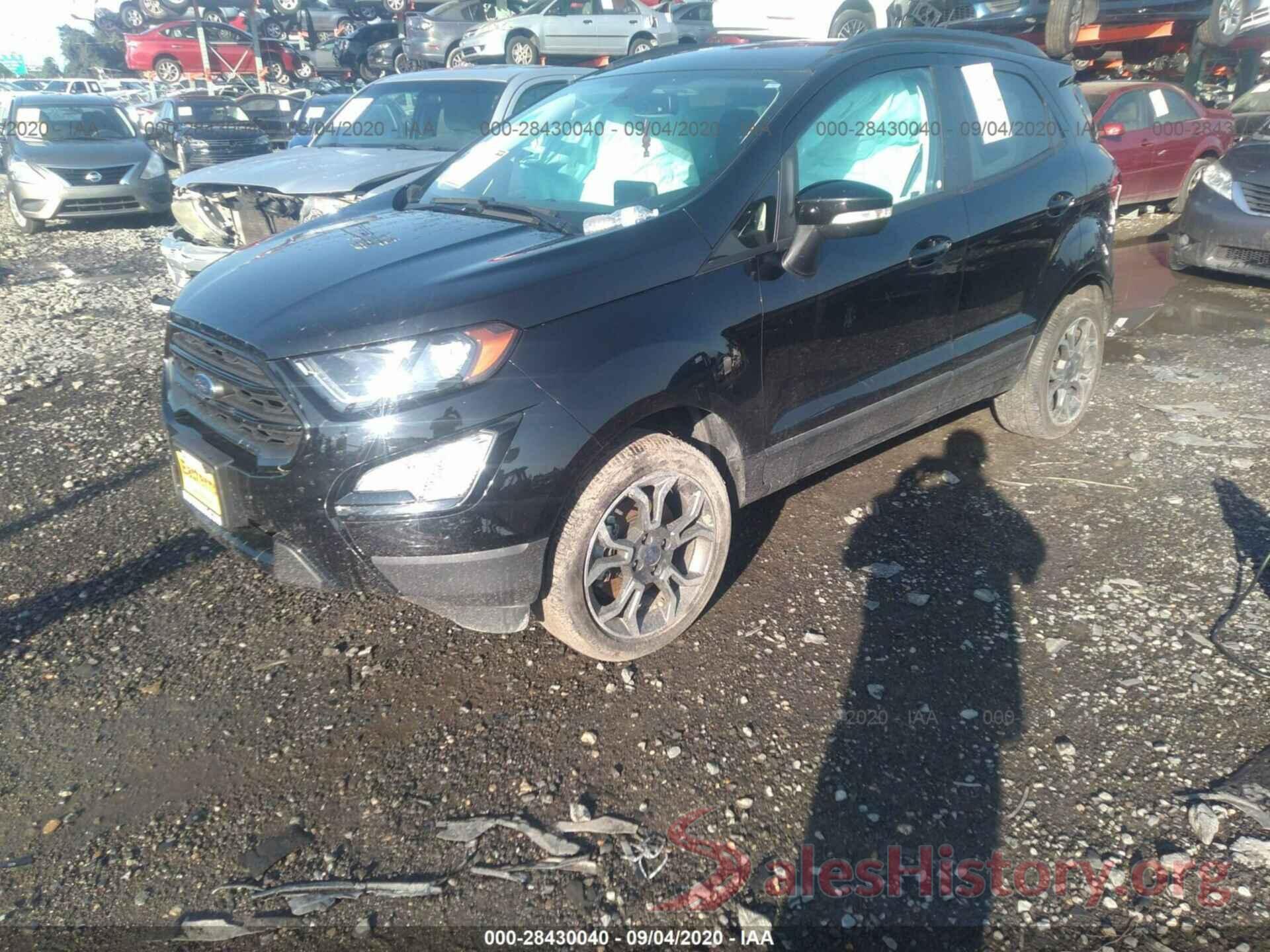 MAJ6S3JL8KC260202 2019 FORD ECOSPORT