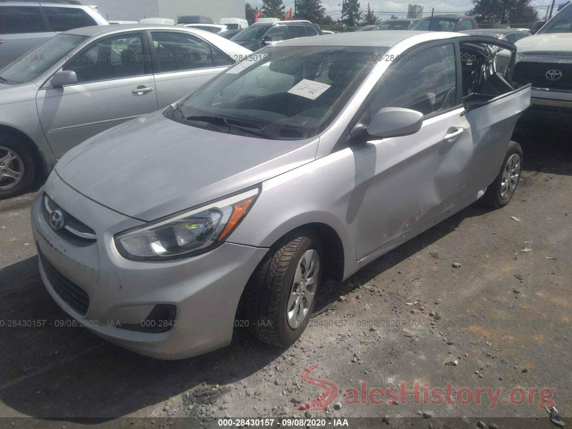 KMHCT4AE1HU290299 2017 HYUNDAI ACCENT