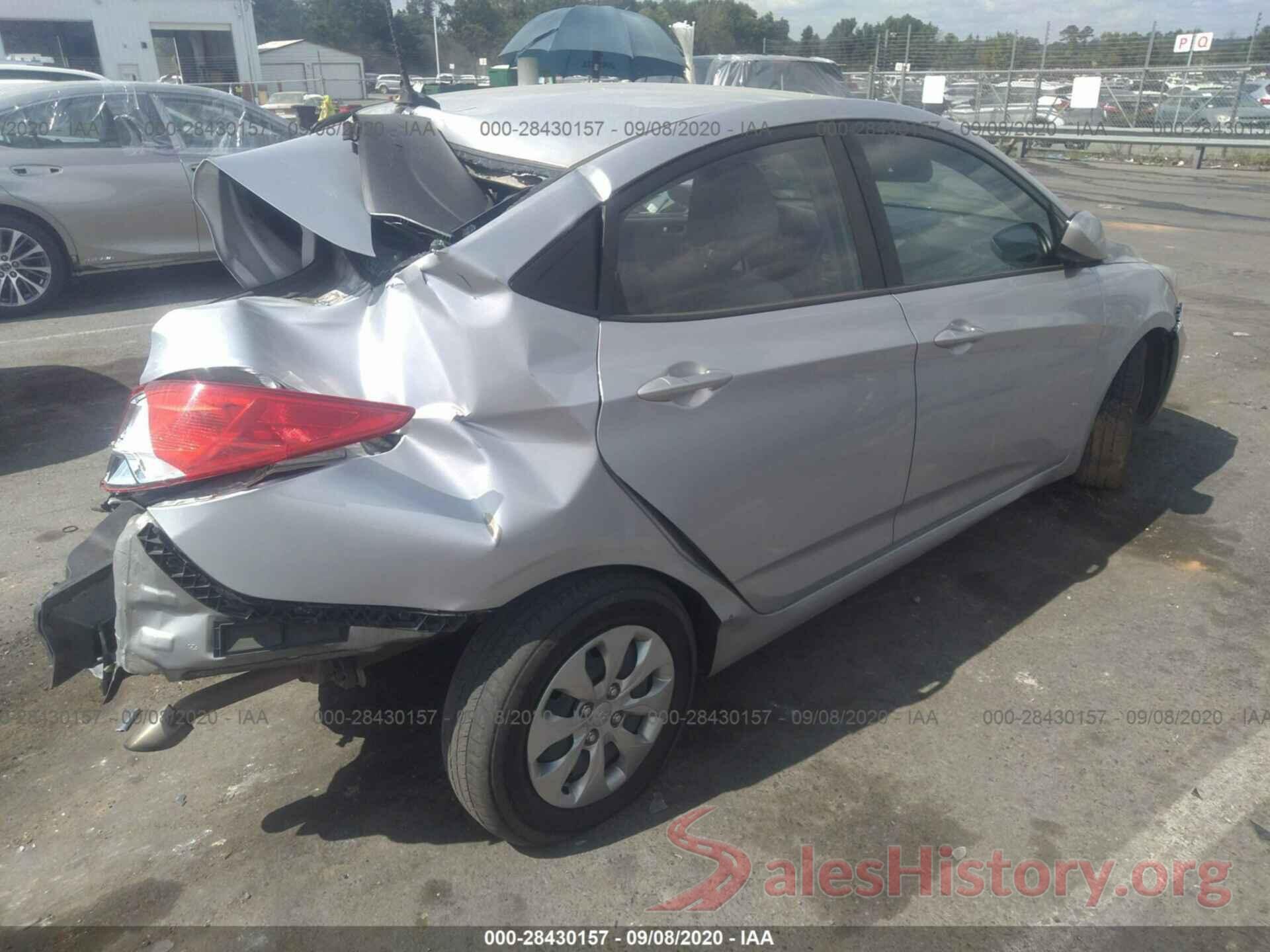 KMHCT4AE1HU290299 2017 HYUNDAI ACCENT