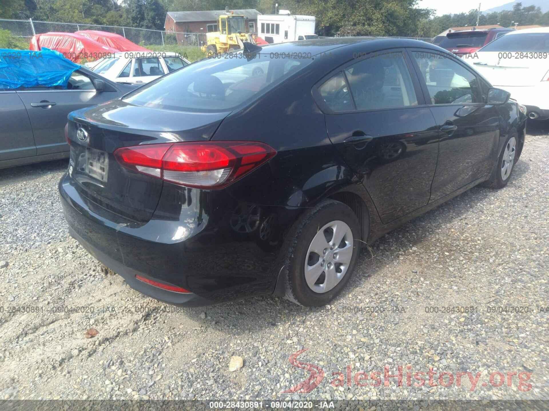 3KPFL4A79HE126753 2017 KIA FORTE