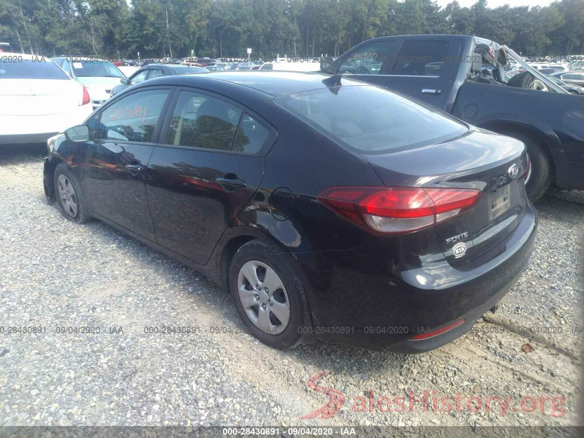 3KPFL4A79HE126753 2017 KIA FORTE