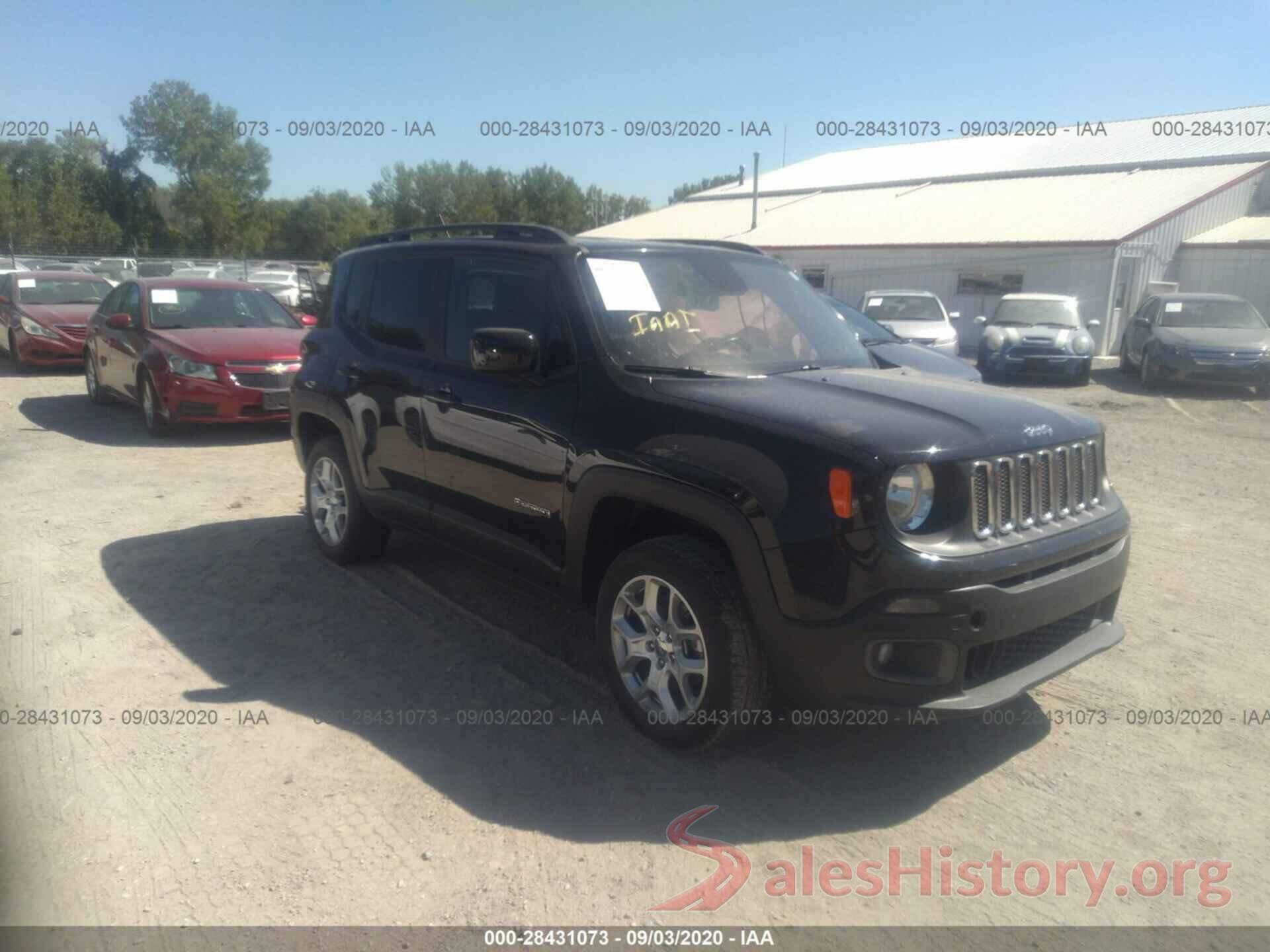 ZACCJBBB5HPE58711 2017 JEEP RENEGADE