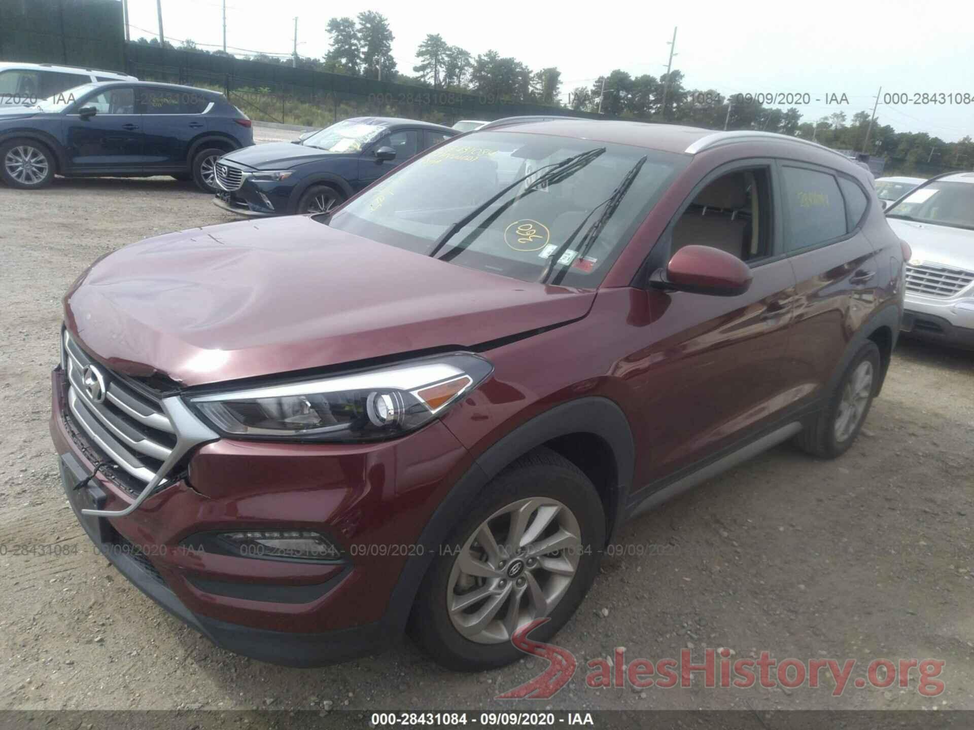 KM8J3CA45HU313074 2017 HYUNDAI TUCSON