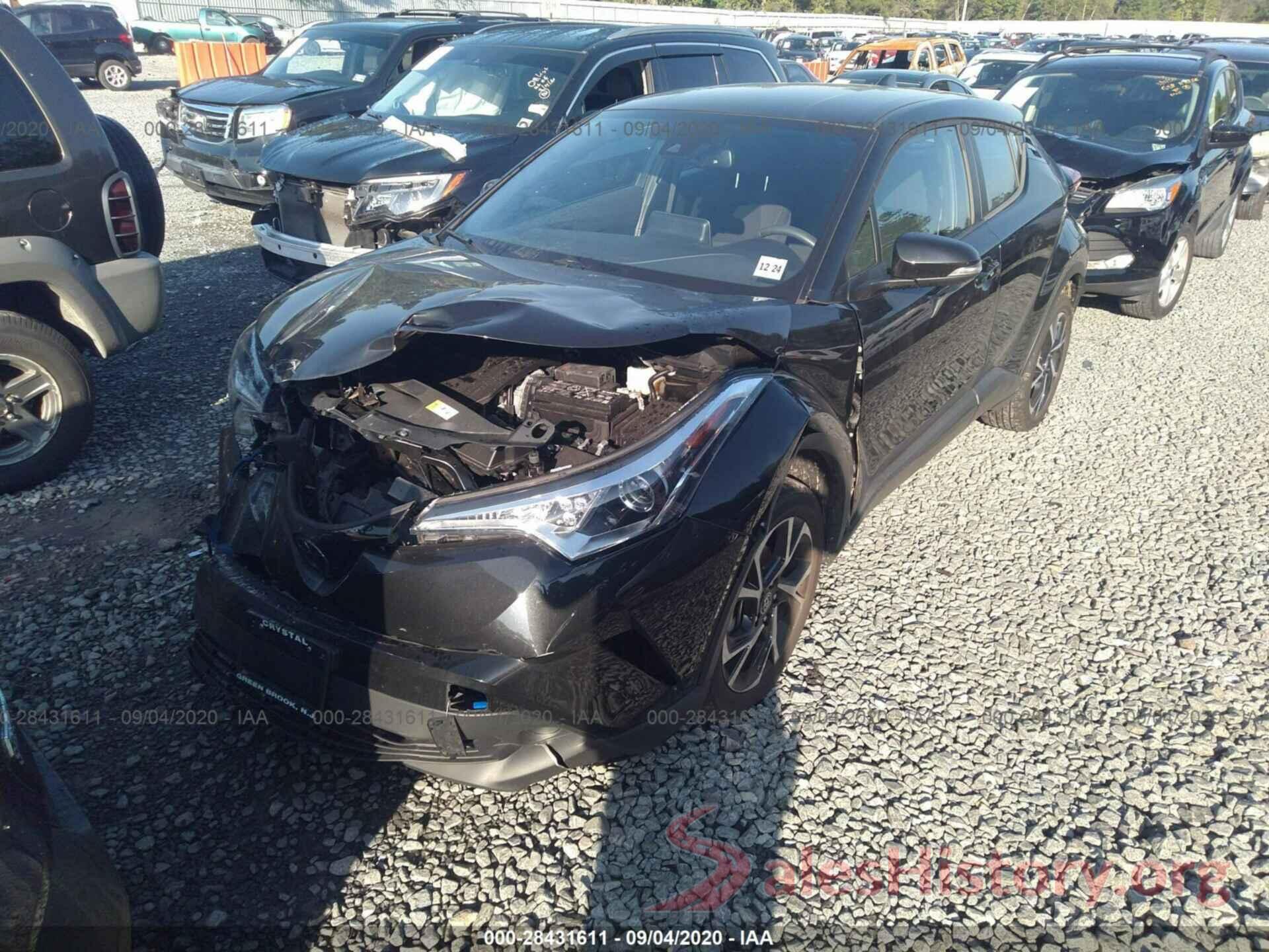 NMTKHMBX0KR100035 2019 TOYOTA C-HR