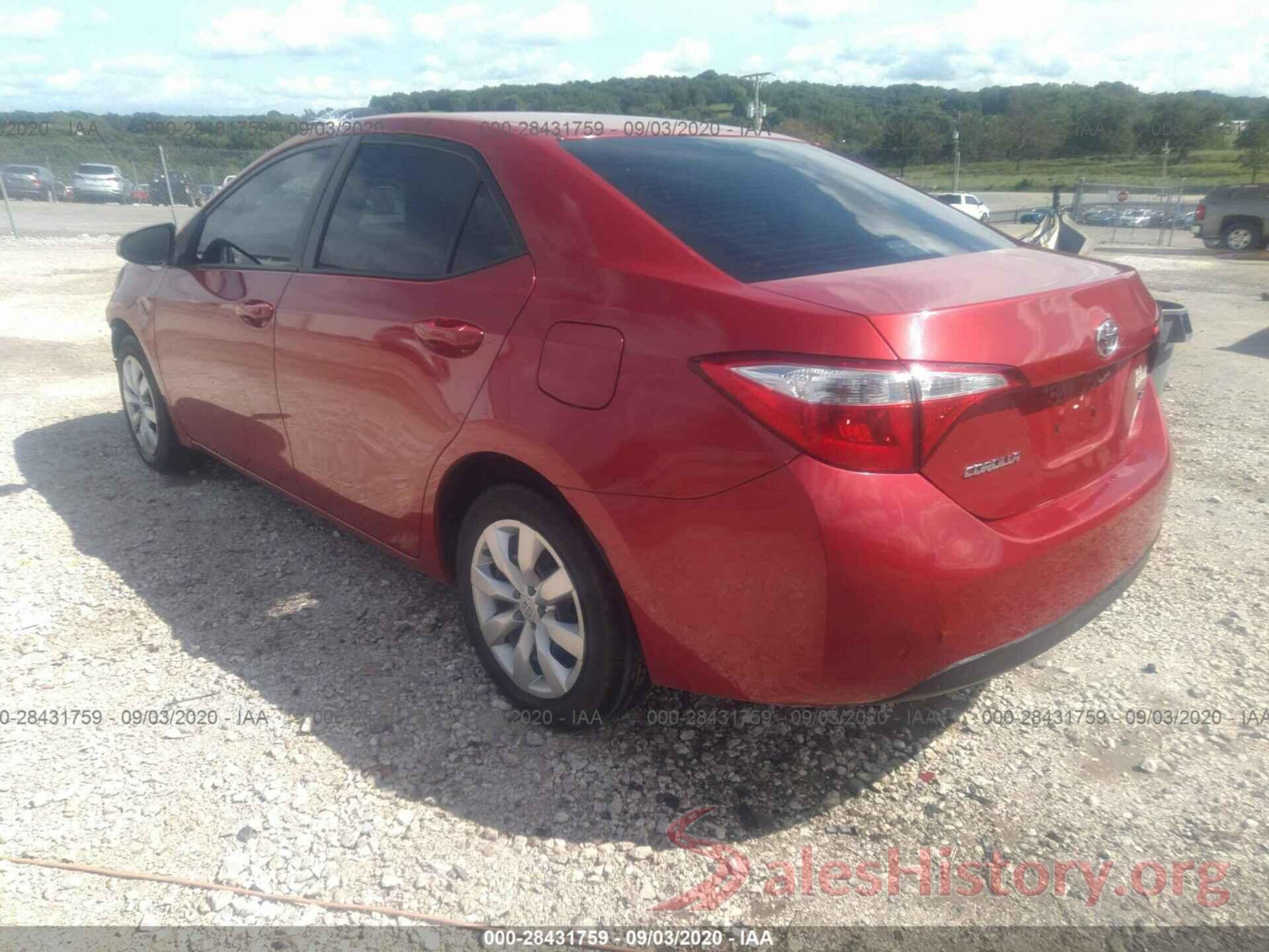 5YFBURHE2GP505121 2016 TOYOTA COROLLA