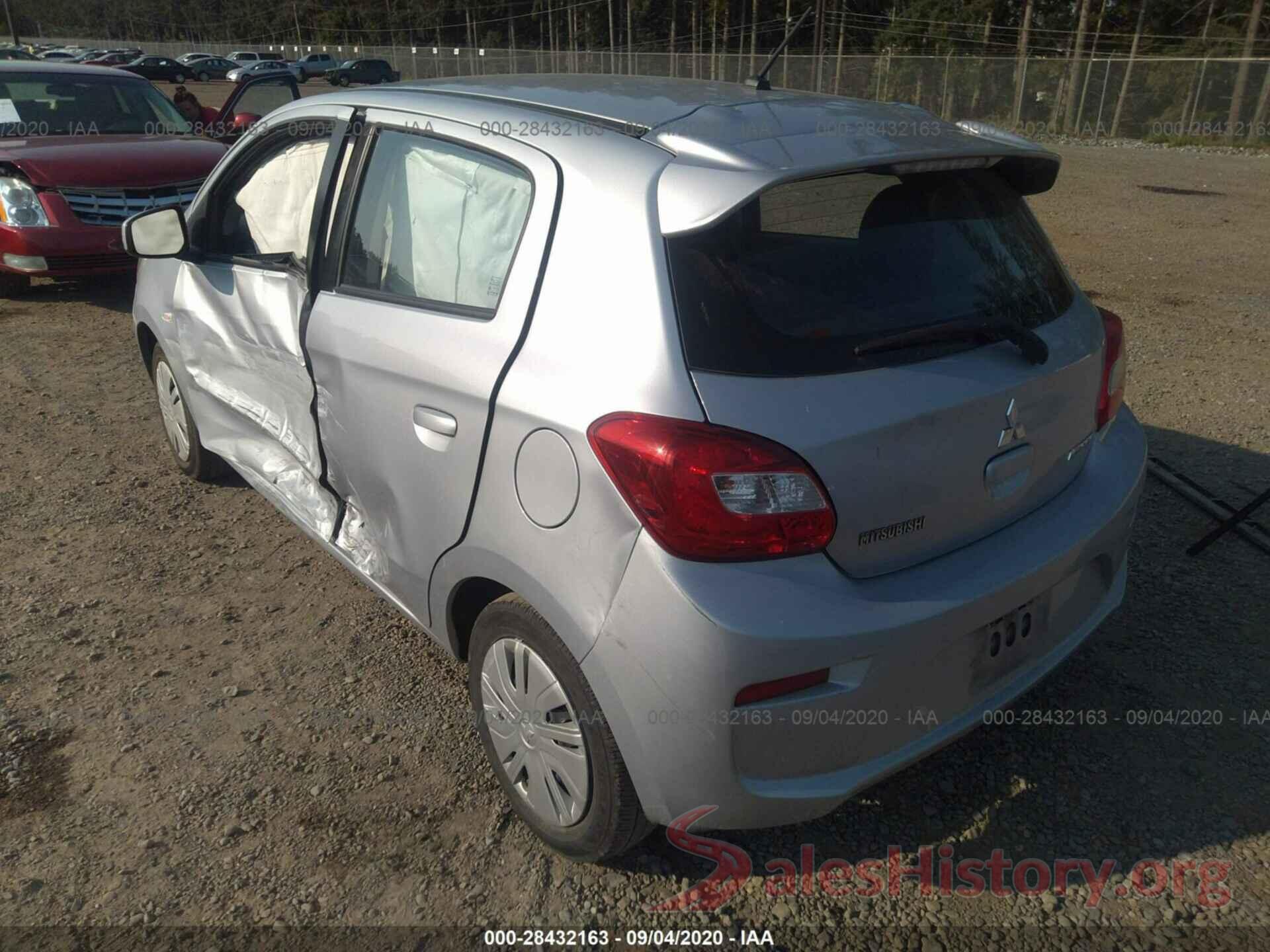 ML32A3HJ5HH022094 2017 MITSUBISHI MIRAGE