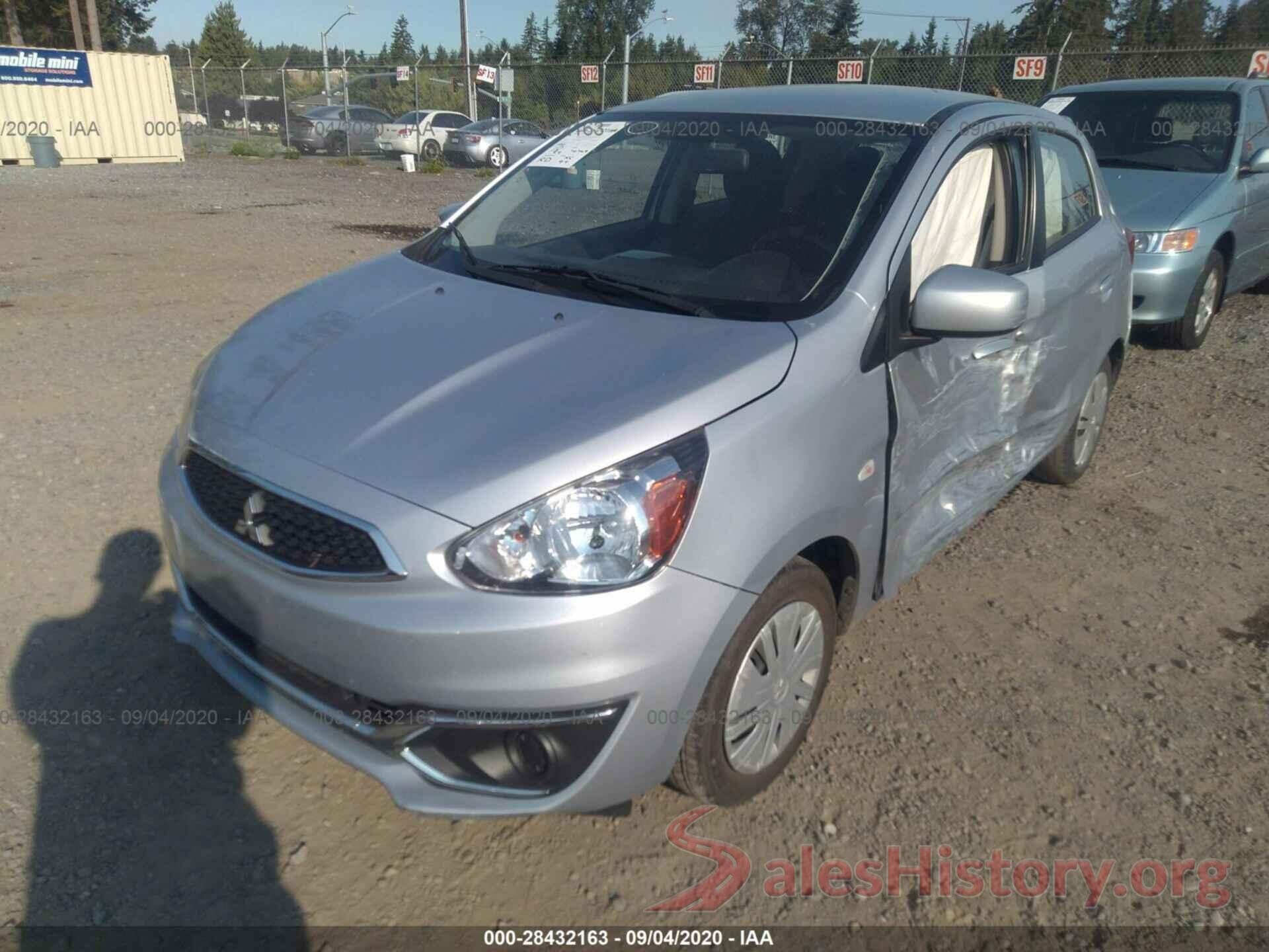 ML32A3HJ5HH022094 2017 MITSUBISHI MIRAGE