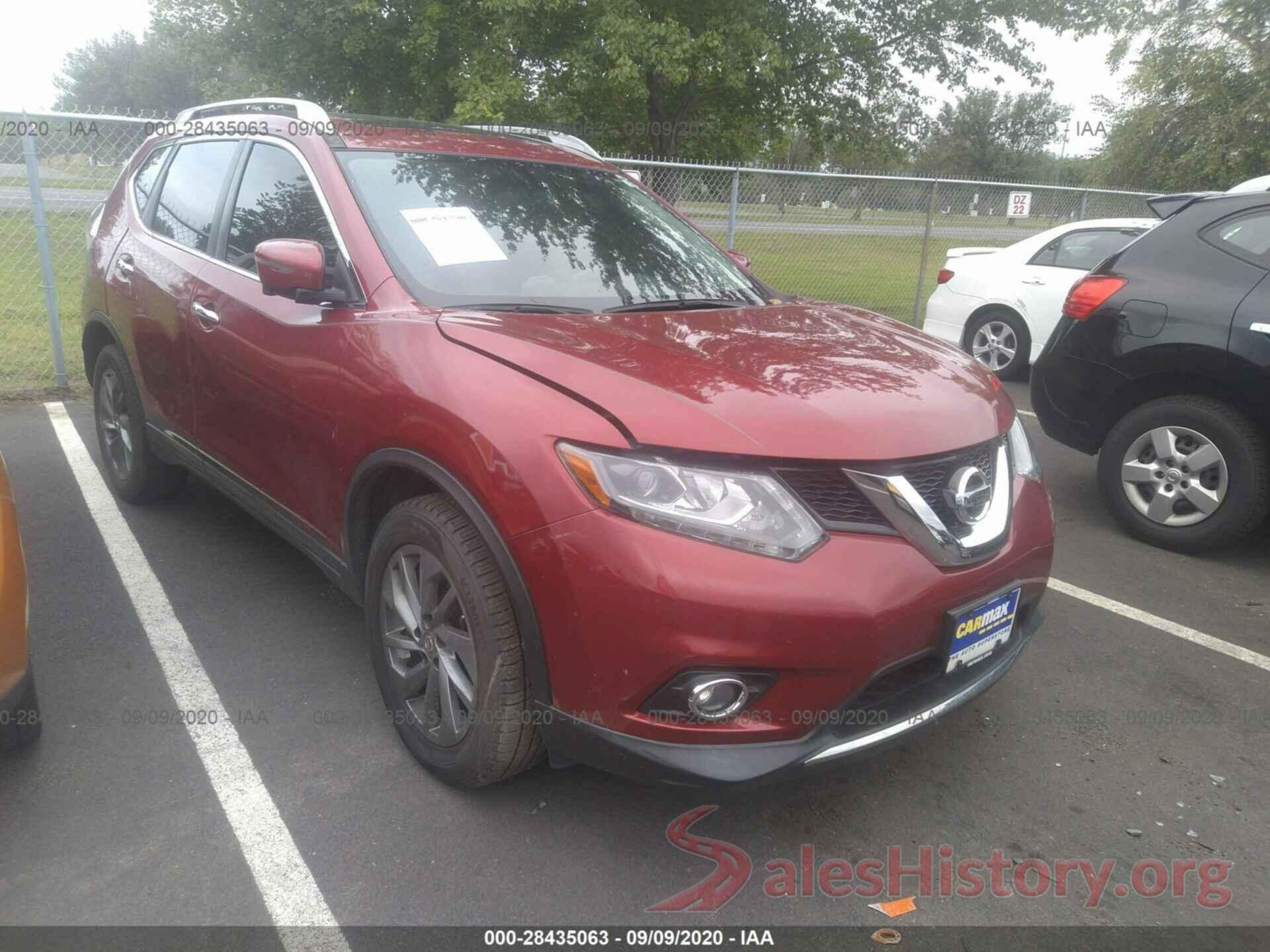 5N1AT2MV3GC783932 2016 NISSAN ROGUE