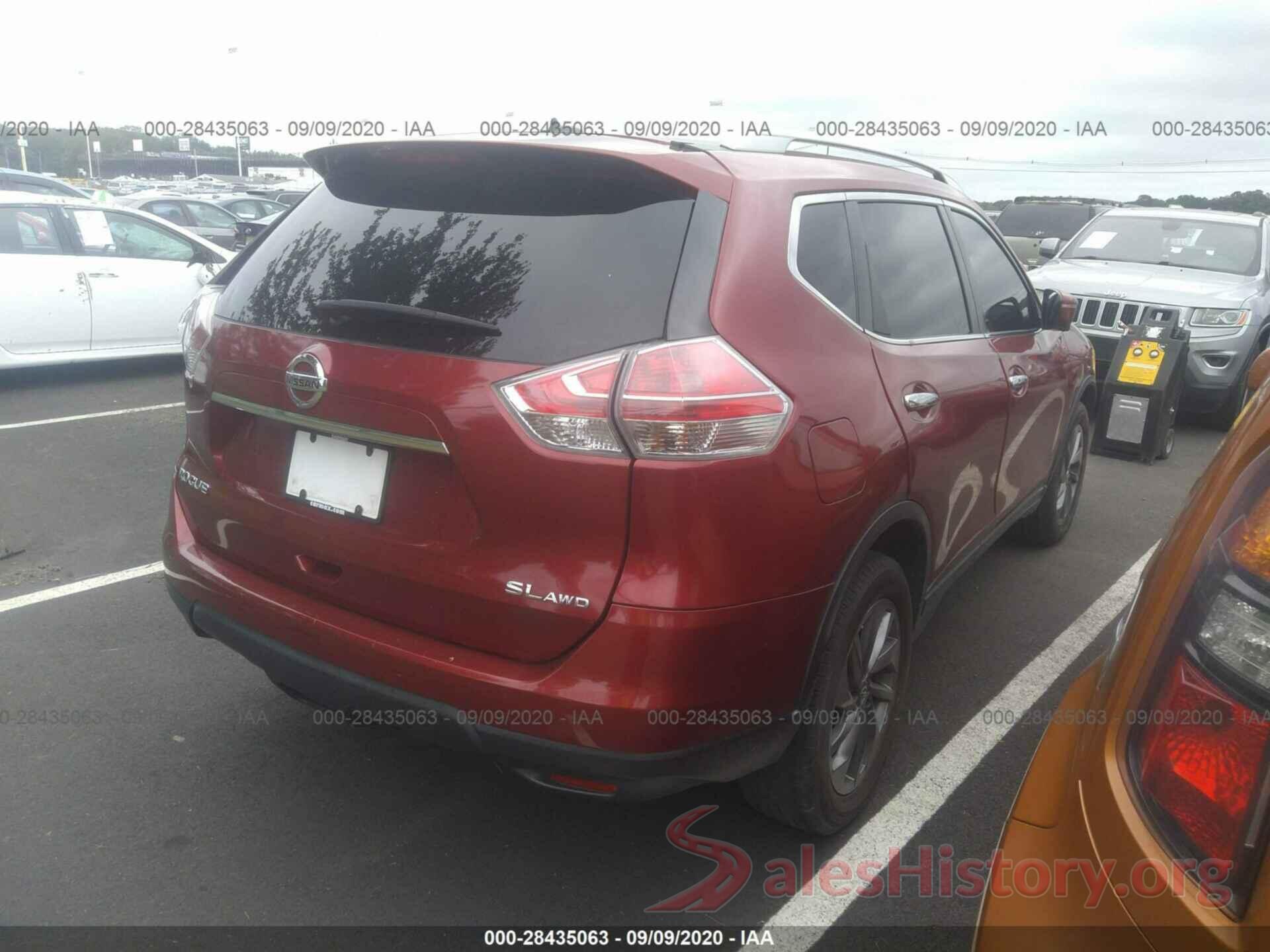 5N1AT2MV3GC783932 2016 NISSAN ROGUE