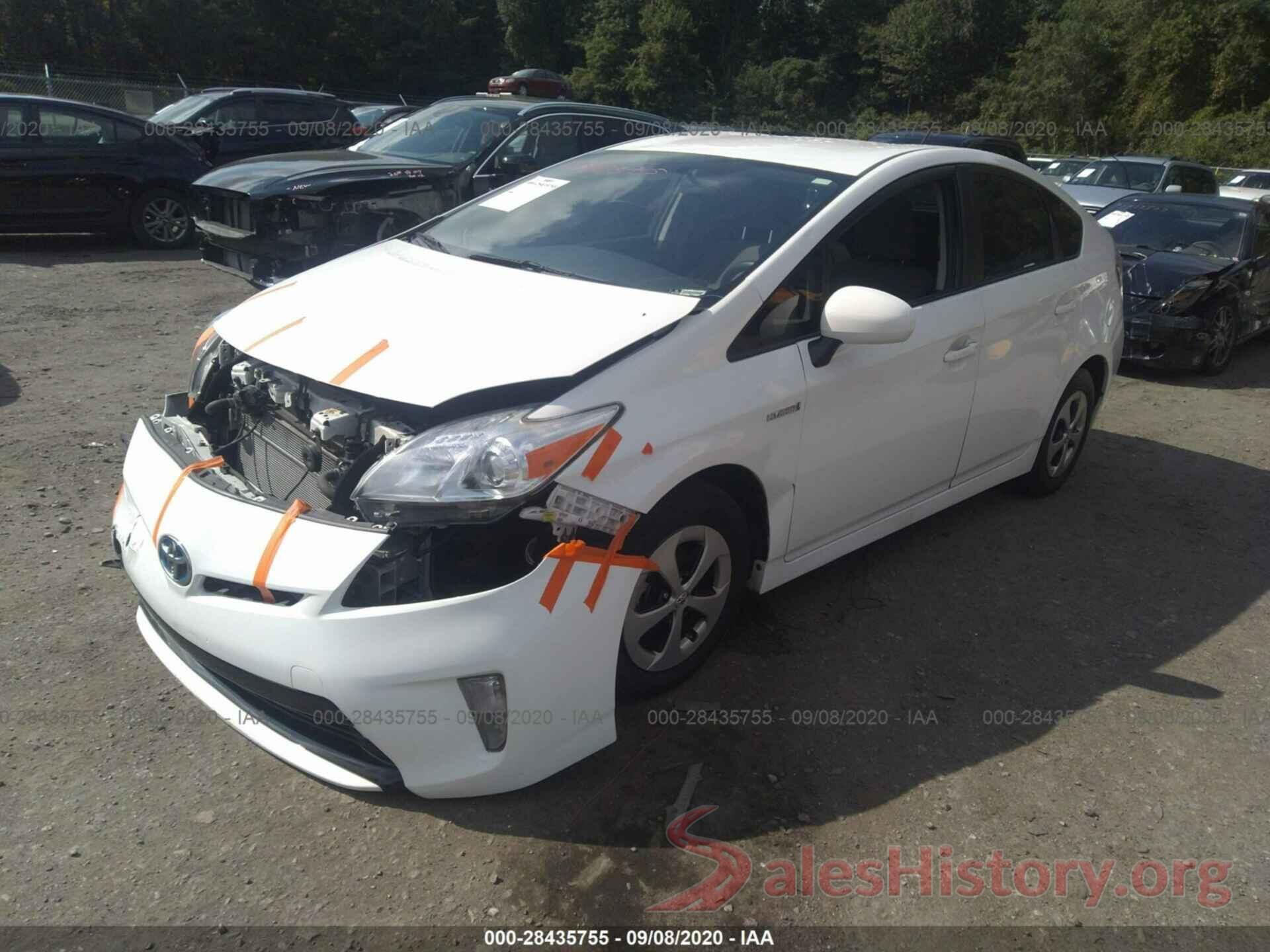 JTDKN3DU2F1945415 2015 TOYOTA PRIUS