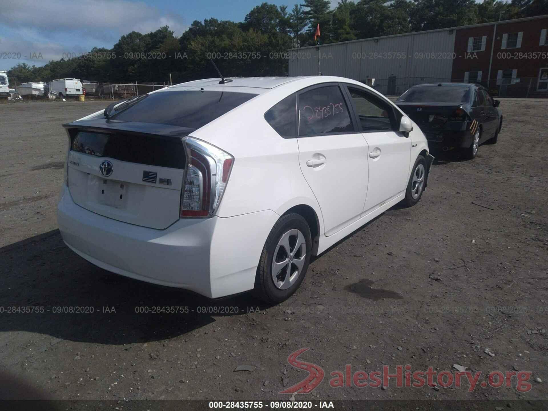 JTDKN3DU2F1945415 2015 TOYOTA PRIUS