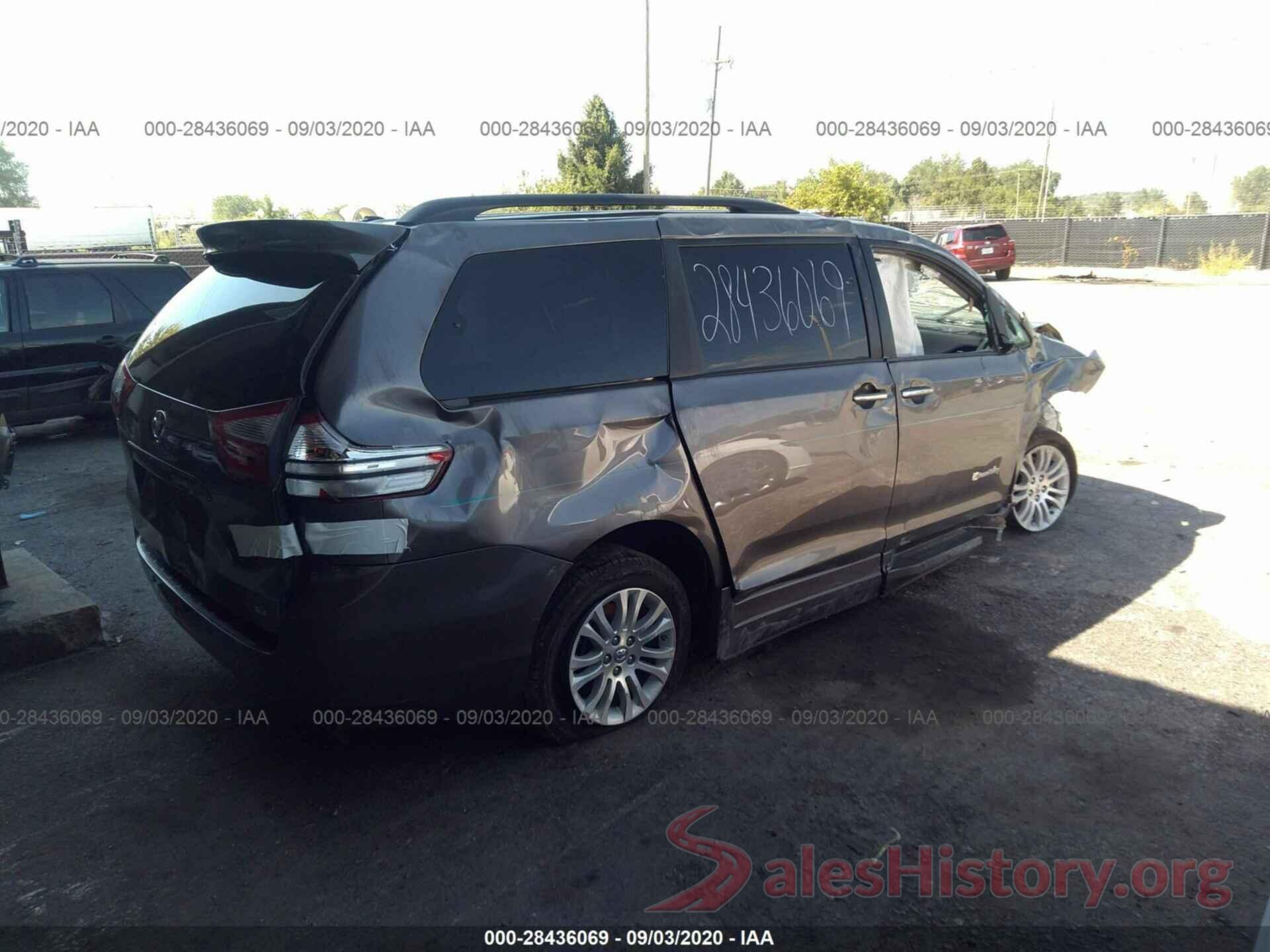 5TDYZ3DC9HS883216 2017 TOYOTA SIENNA