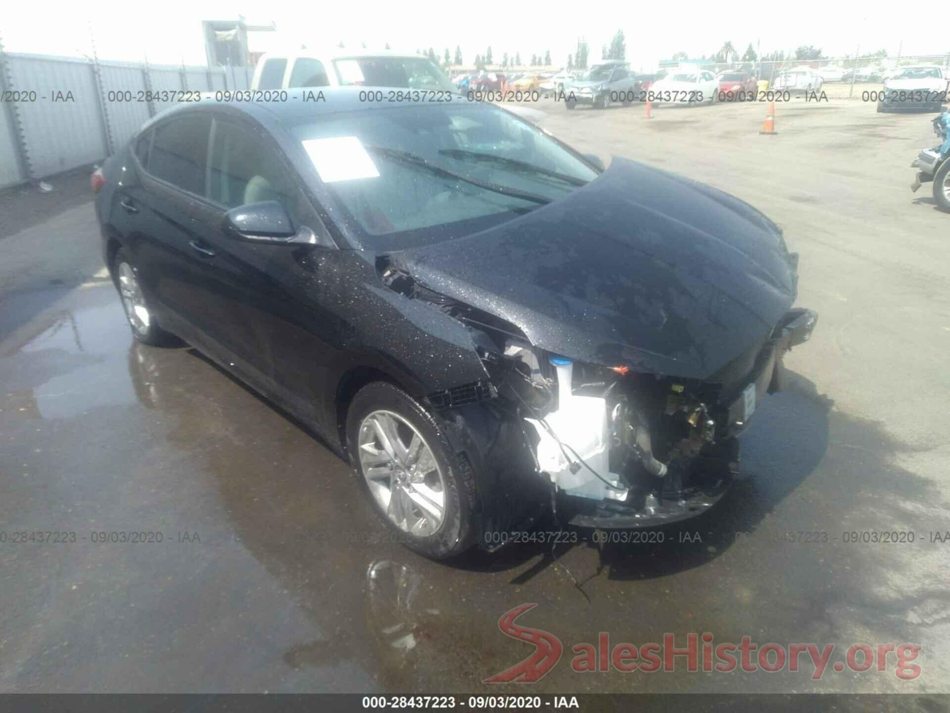 KMHD84LF5KU730317 2019 HYUNDAI ELANTRA