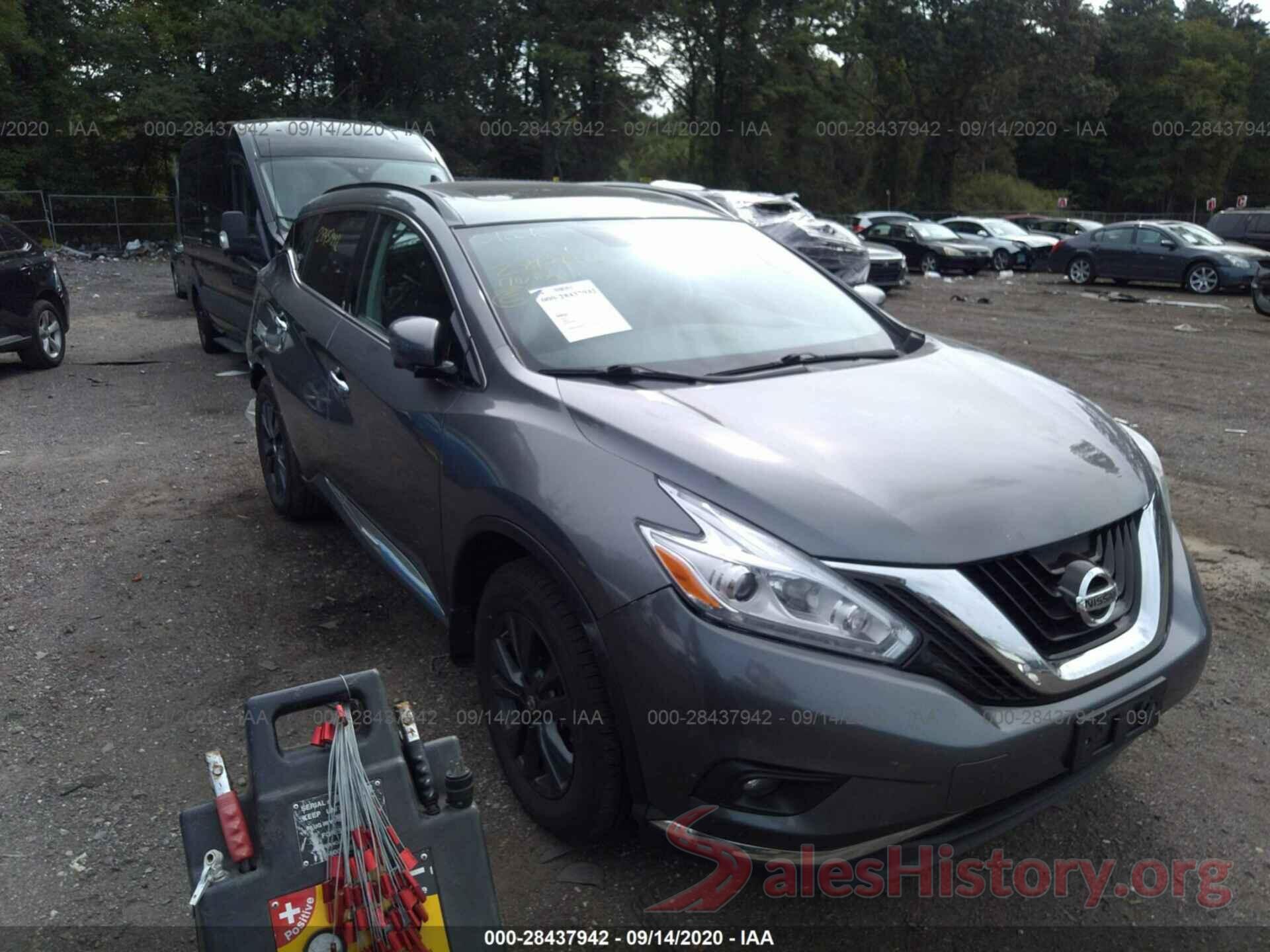 5N1AZ2MH1HN170464 2017 NISSAN MURANO