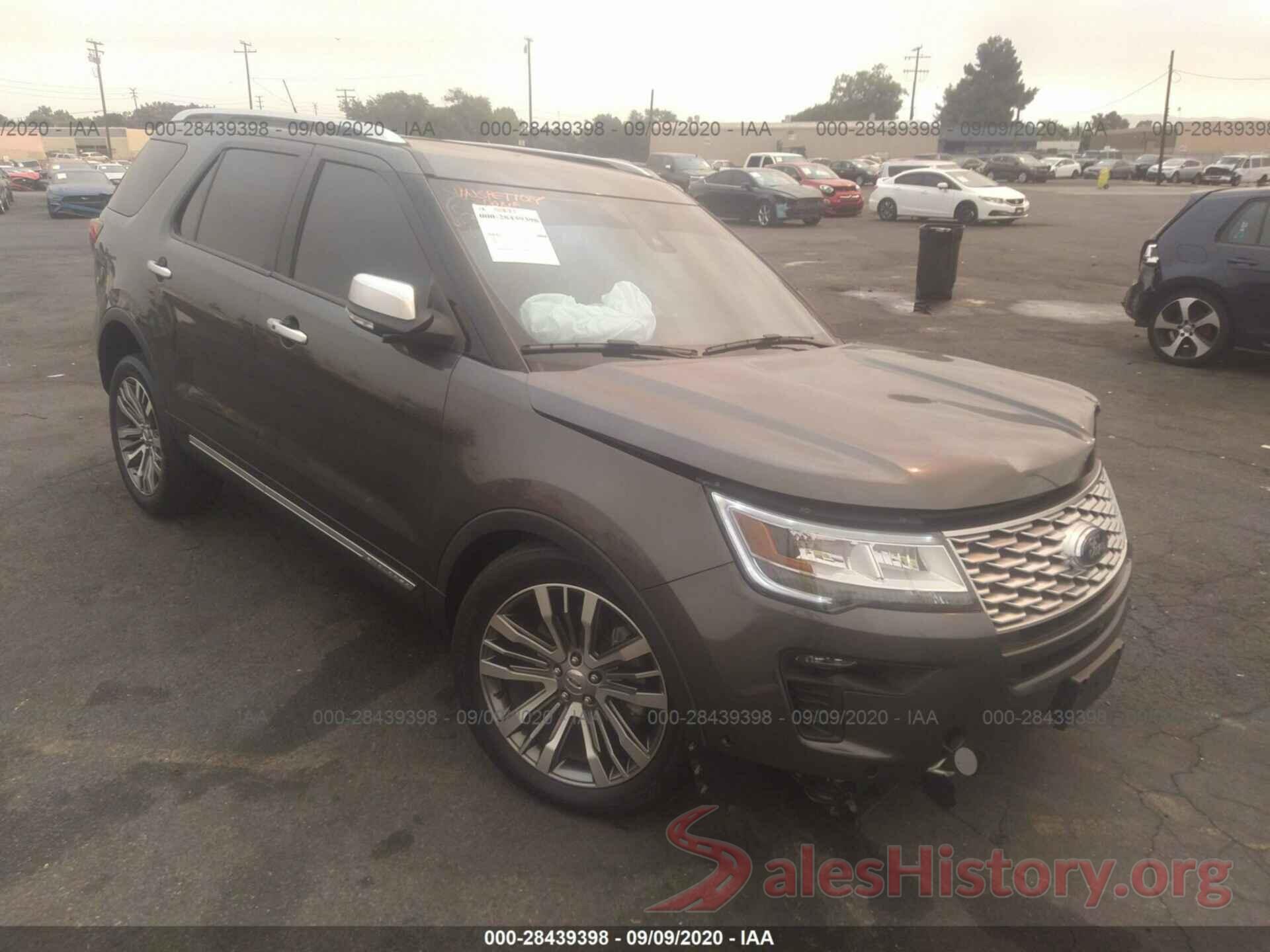 1FM5K8HT1JGB31536 2018 FORD EXPLORER