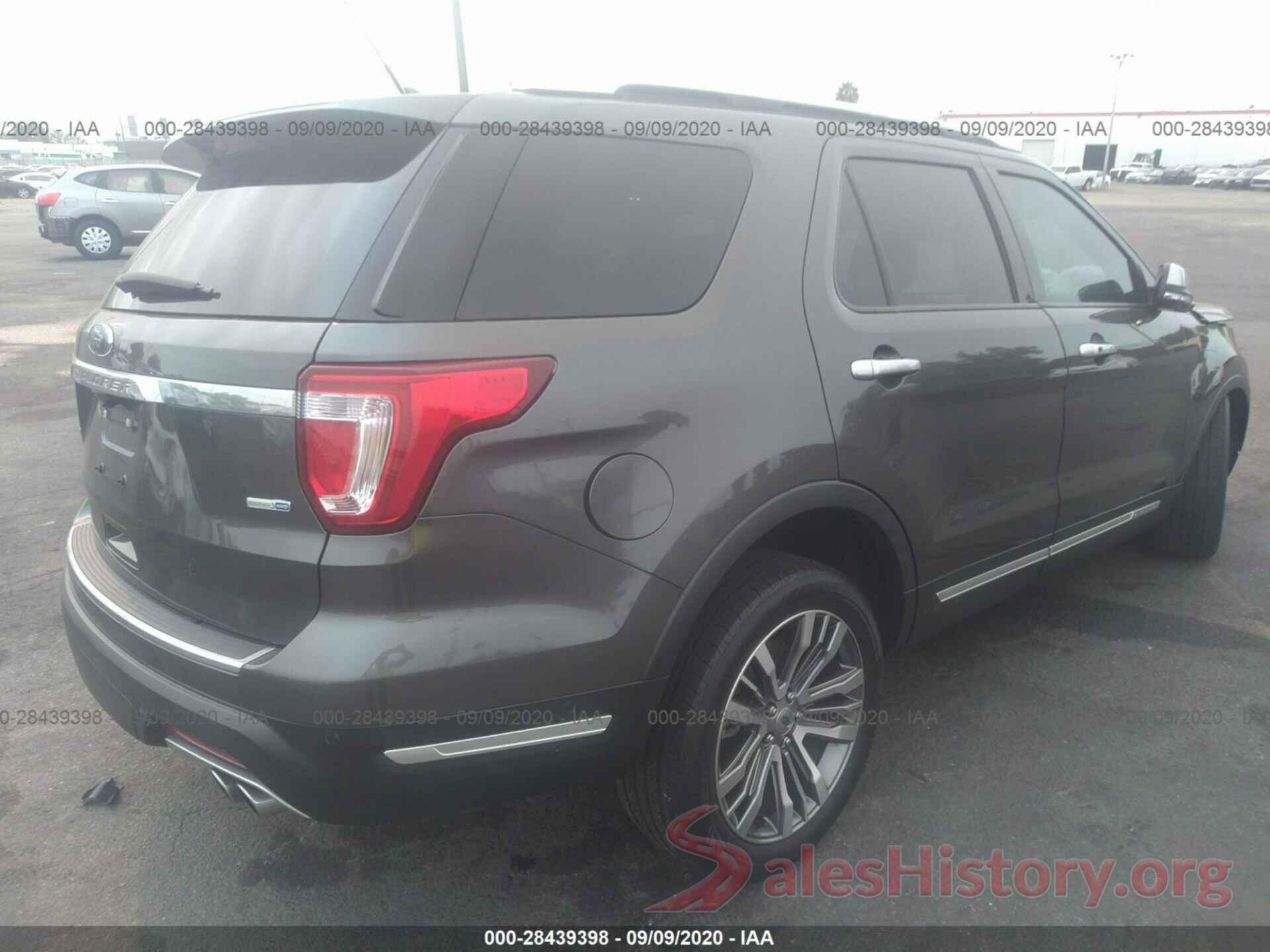 1FM5K8HT1JGB31536 2018 FORD EXPLORER