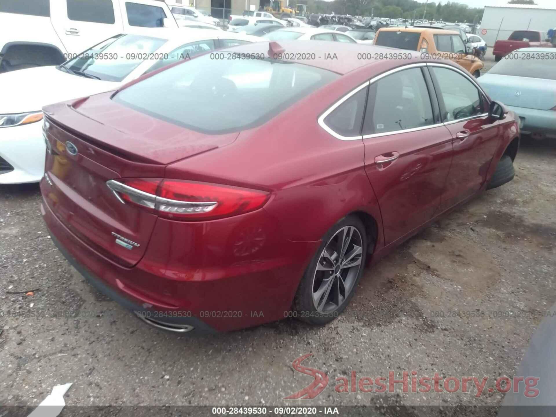 3FA6P0D97KR256448 2019 FORD FUSION