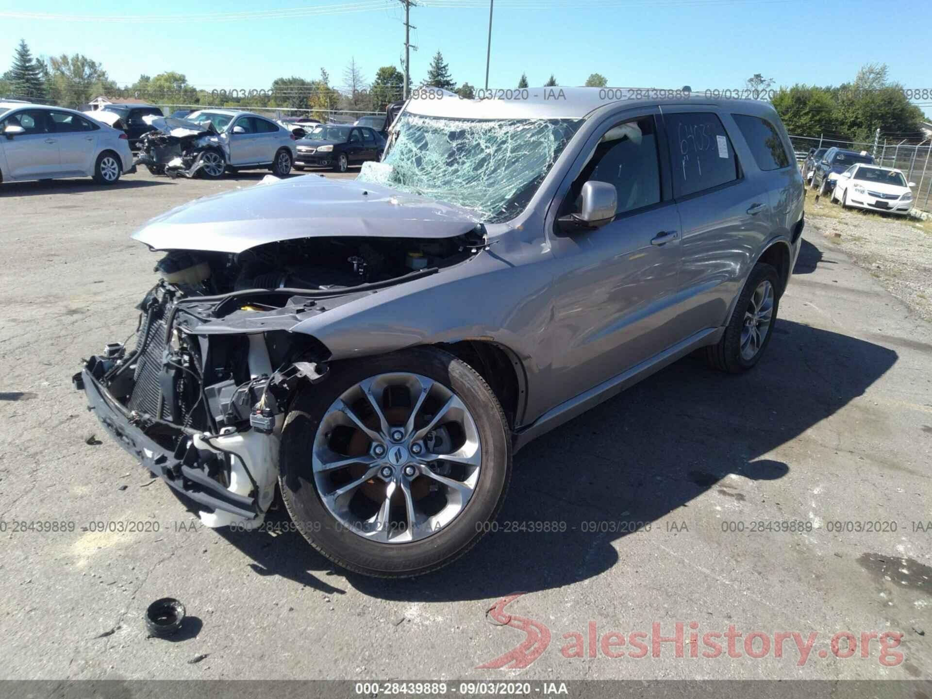 1C4RDJDG2KC664035 2019 DODGE DURANGO