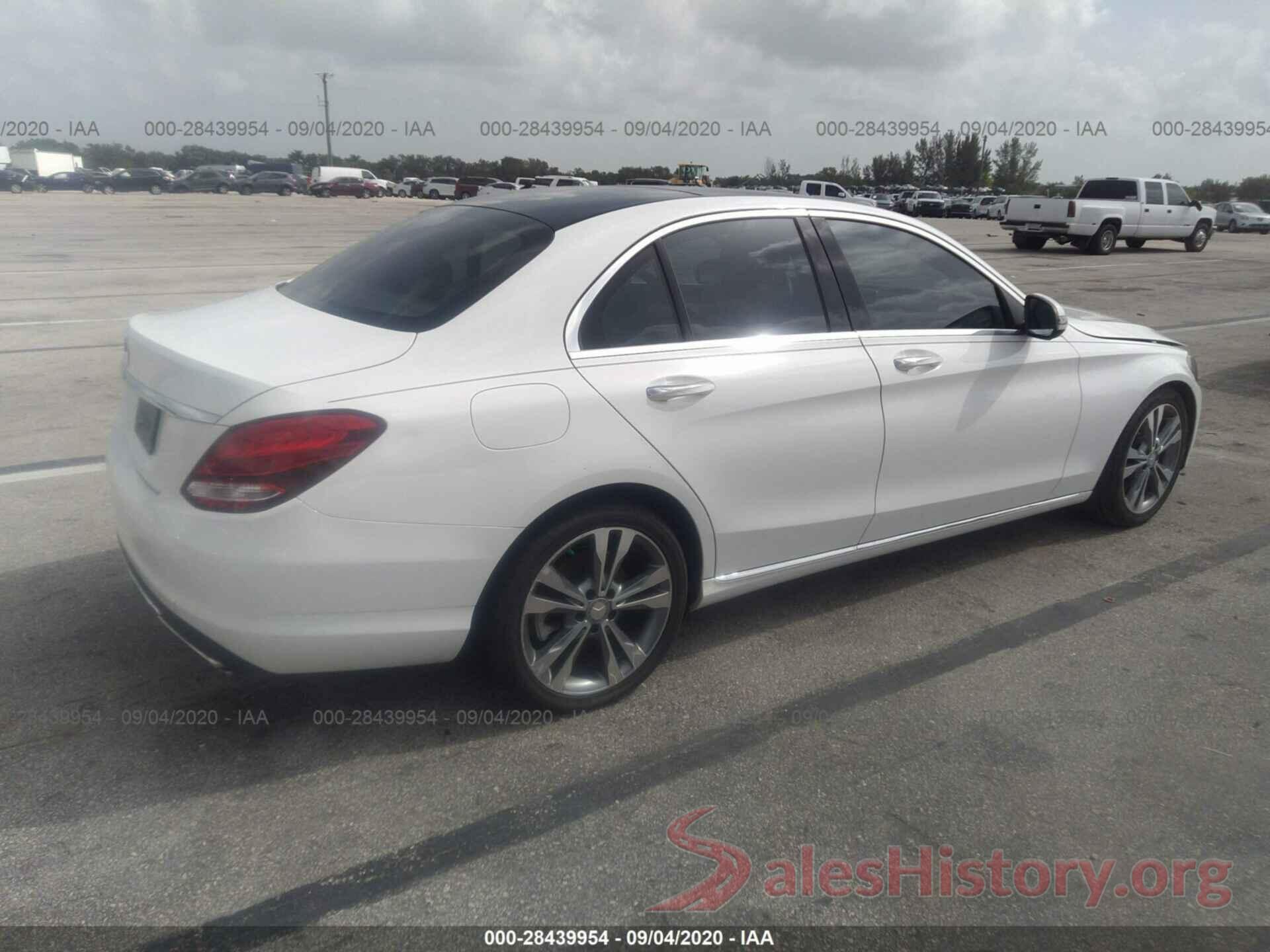 WDDWF4JB1GR145947 2016 MERCEDES-BENZ C-CLASS