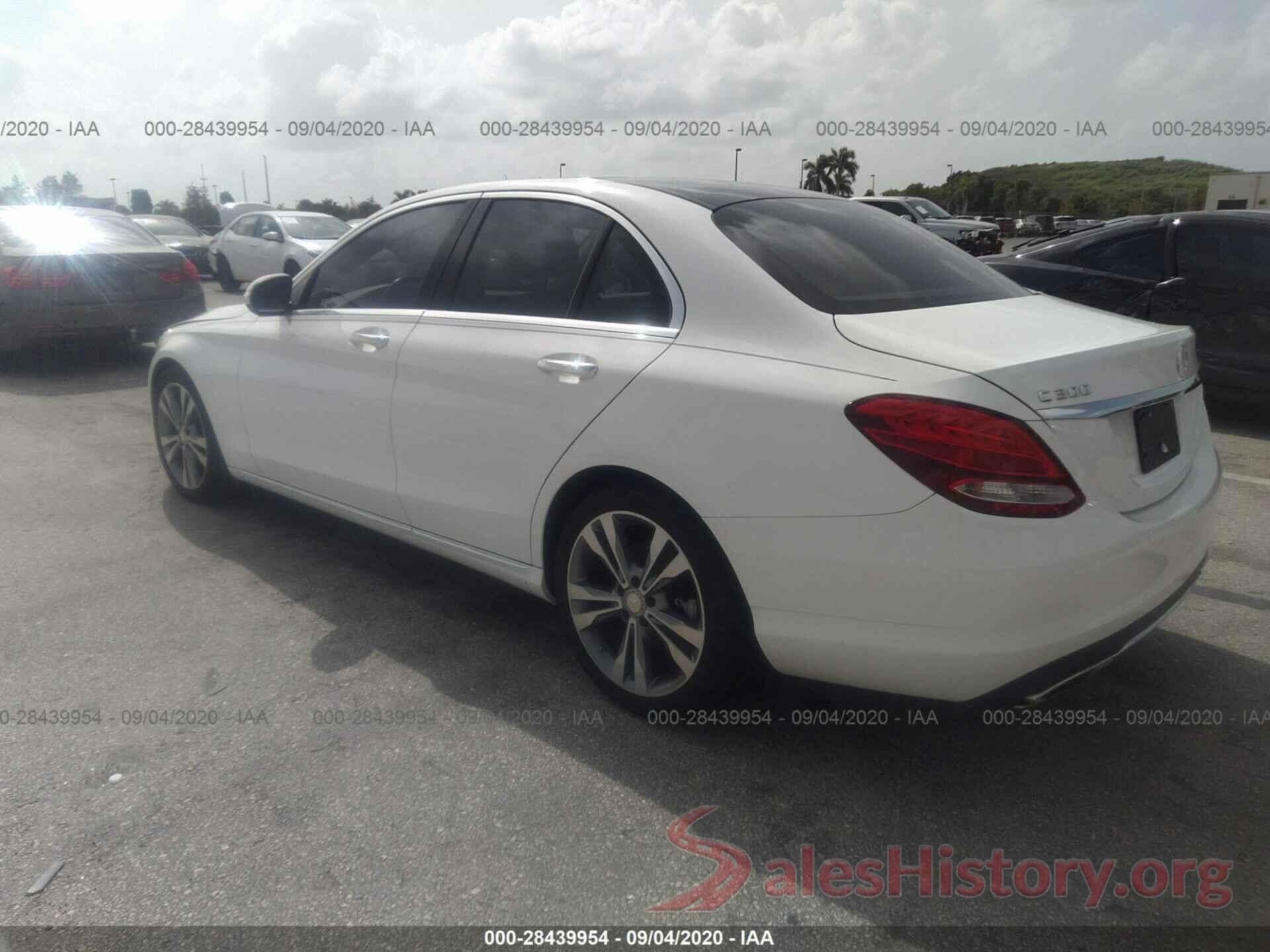 WDDWF4JB1GR145947 2016 MERCEDES-BENZ C-CLASS