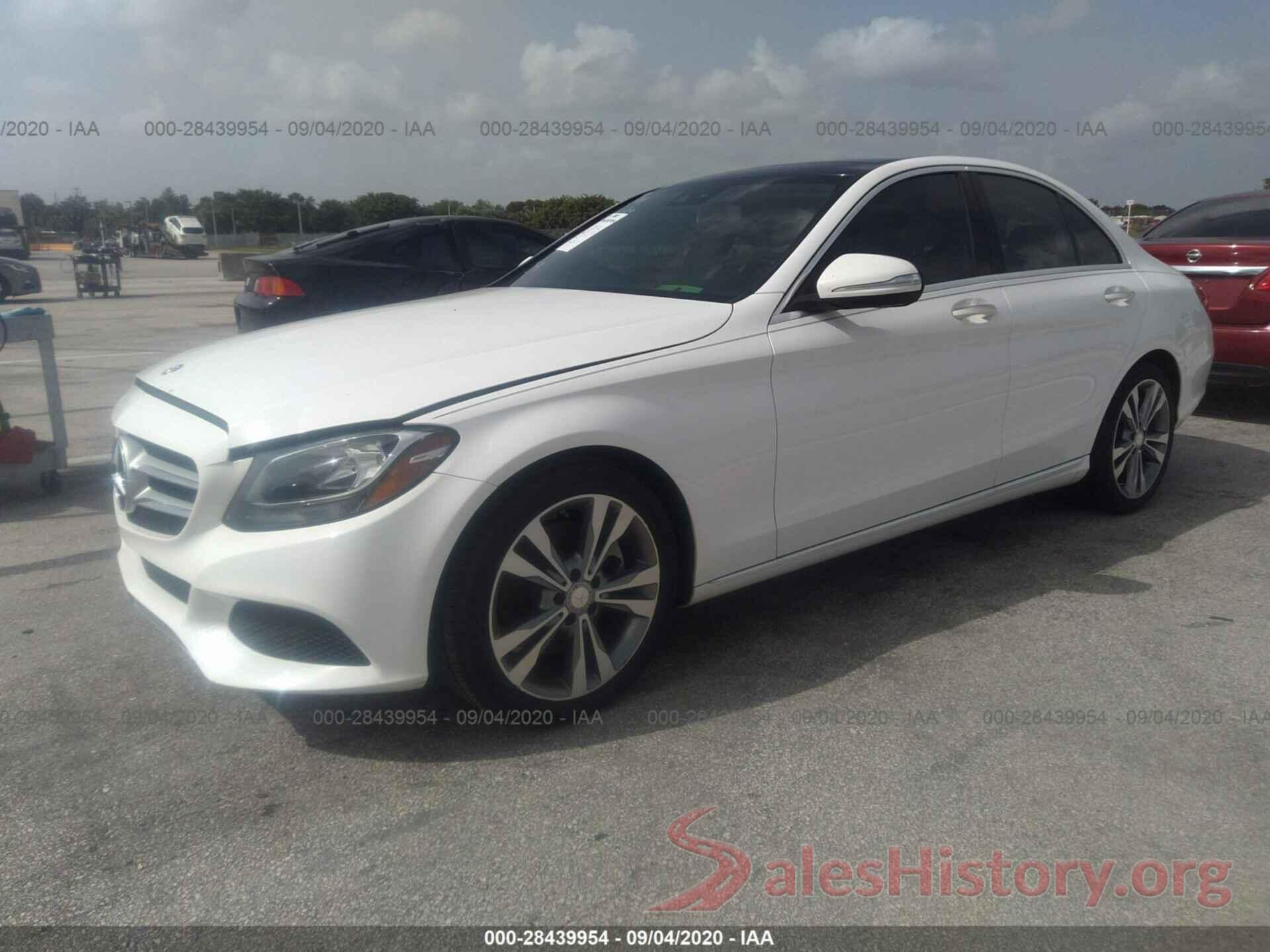 WDDWF4JB1GR145947 2016 MERCEDES-BENZ C-CLASS