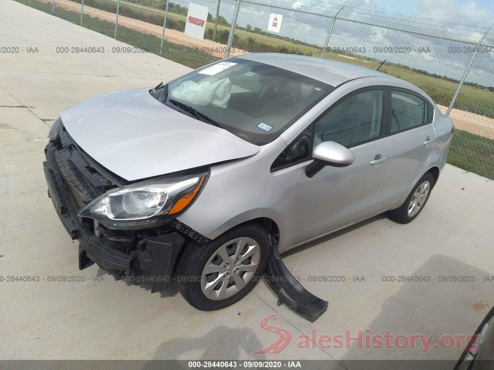 KNADM4A3XG6641957 2016 KIA RIO