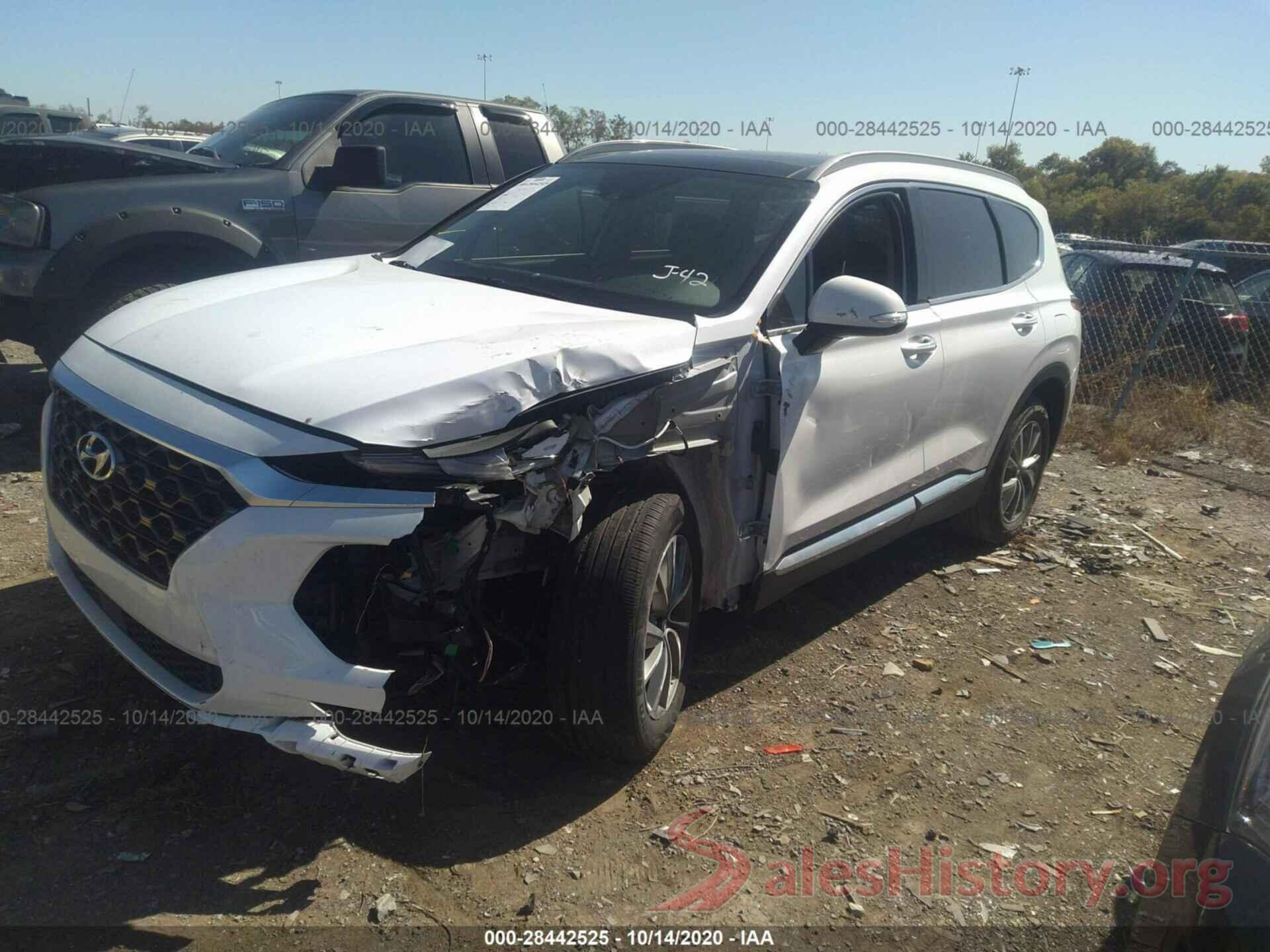 5NMS5CAD1KH008267 2019 HYUNDAI SANTA FE