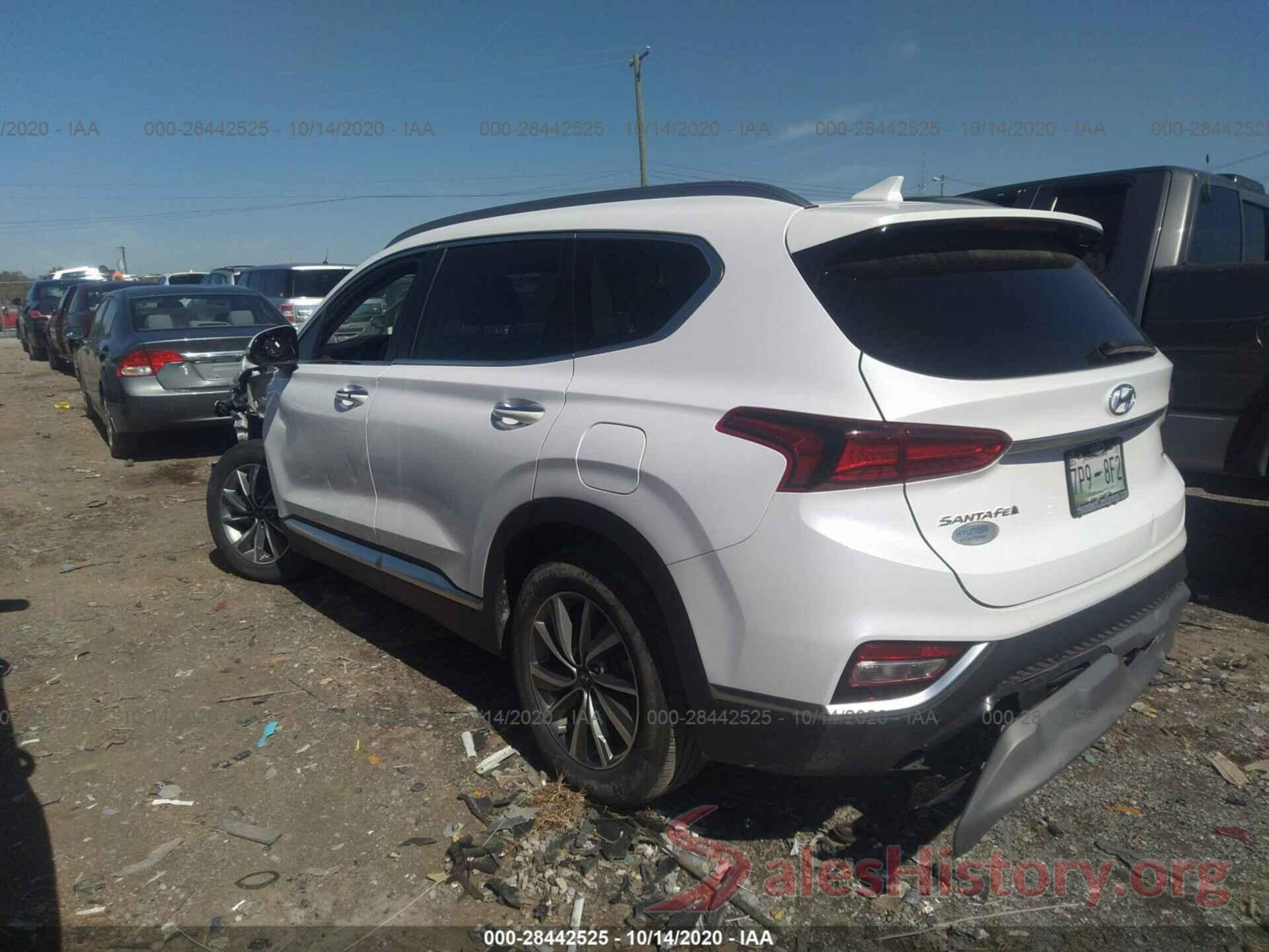 5NMS5CAD1KH008267 2019 HYUNDAI SANTA FE