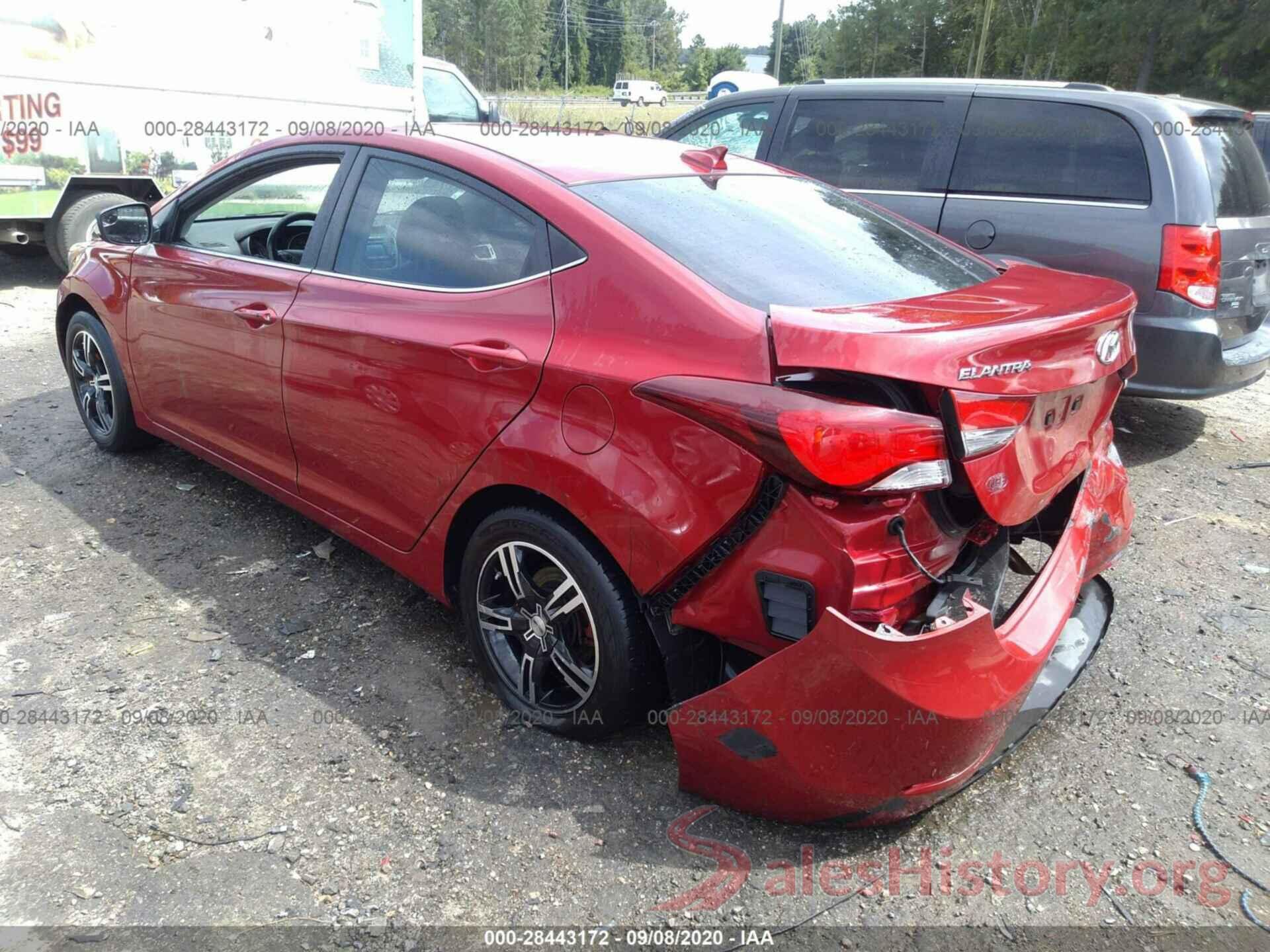 KMHDH4AE9GU583078 2016 HYUNDAI ELANTRA