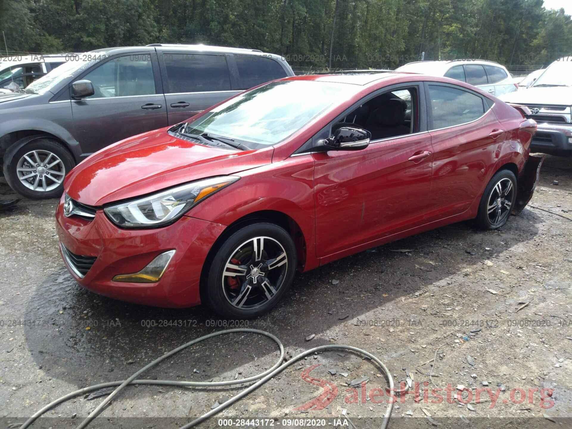 KMHDH4AE9GU583078 2016 HYUNDAI ELANTRA