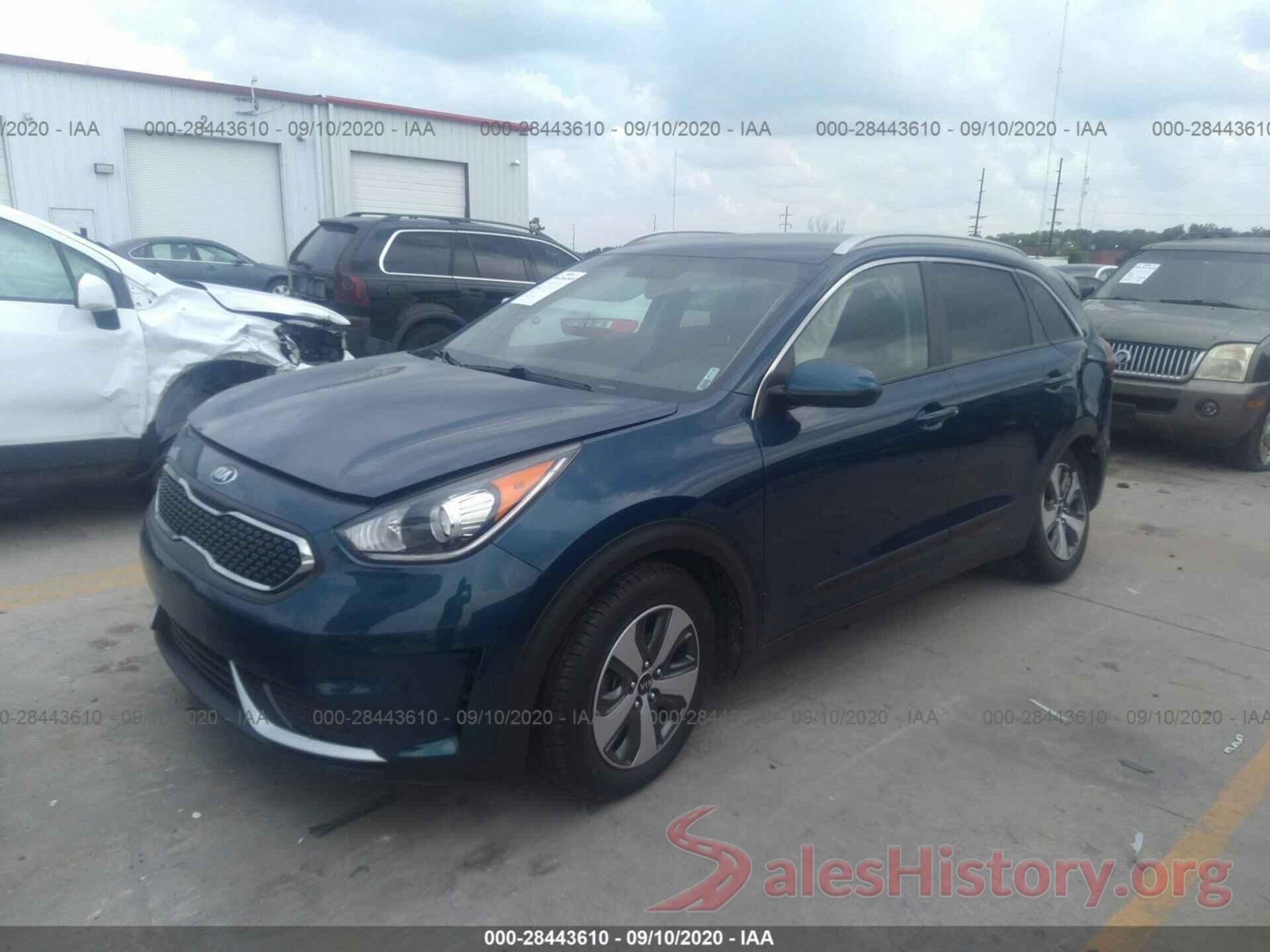 KNDCB3LC0H5091834 2017 KIA NIRO