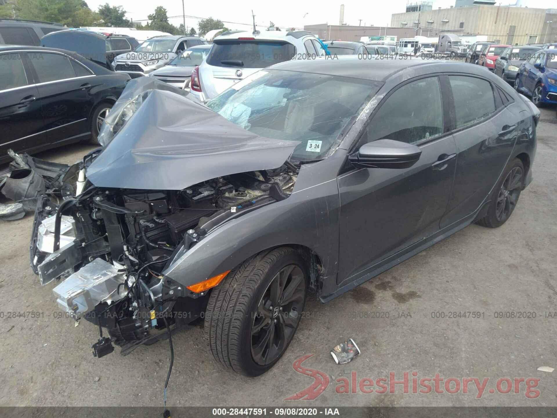 SHHFK7H4XKU414880 2019 HONDA CIVIC HATCHBACK