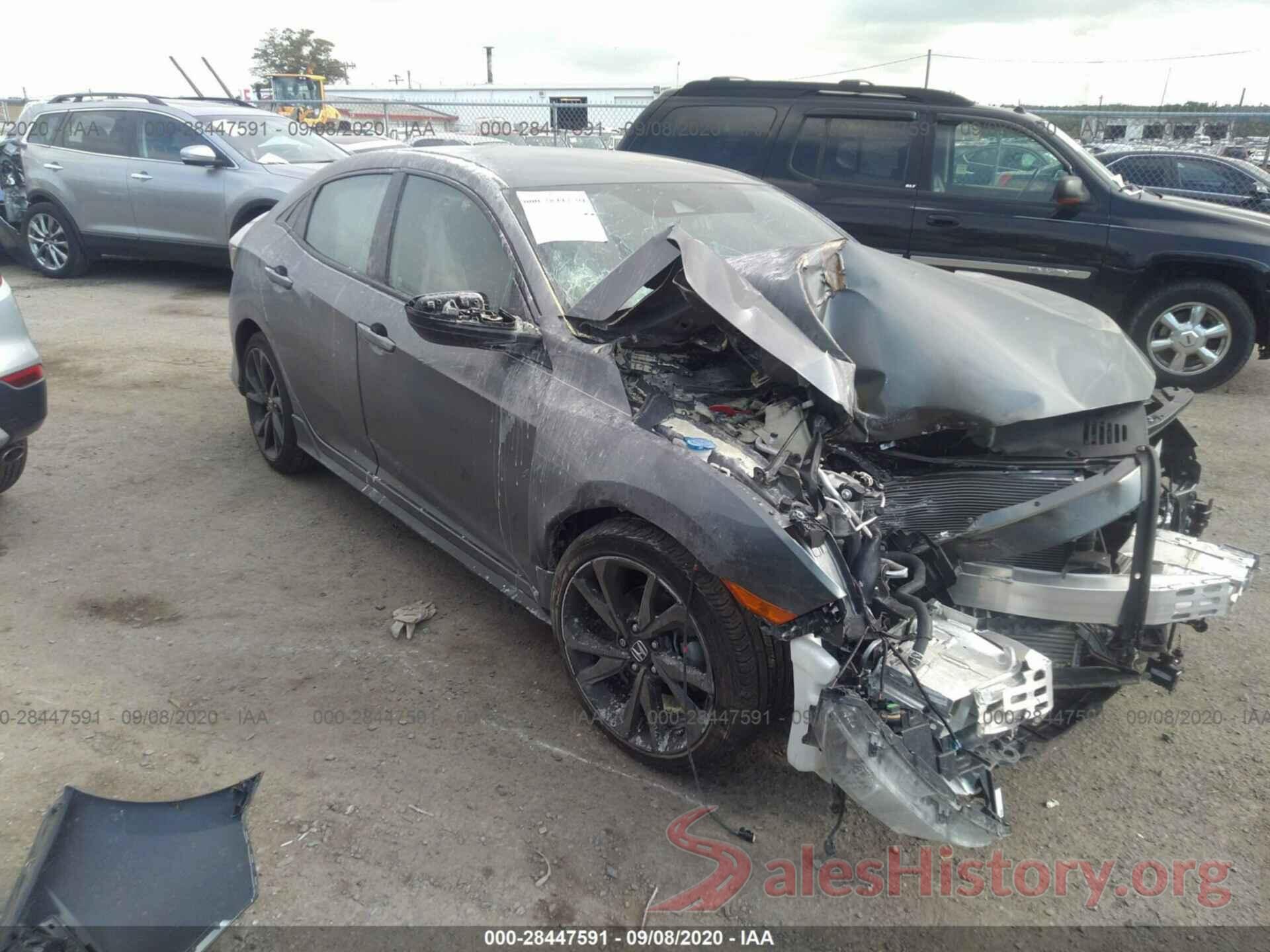 SHHFK7H4XKU414880 2019 HONDA CIVIC HATCHBACK