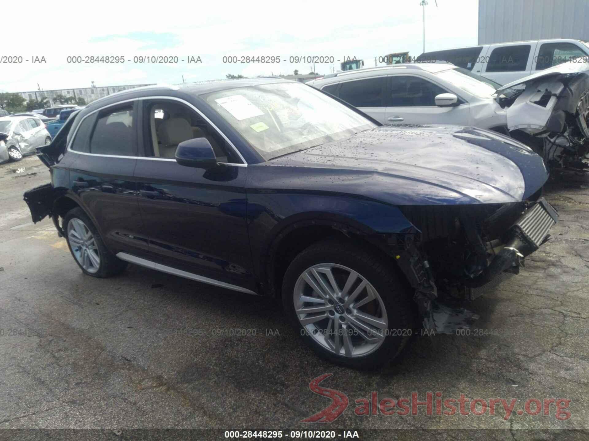 WA1BNAFY8J2014340 2018 AUDI Q5