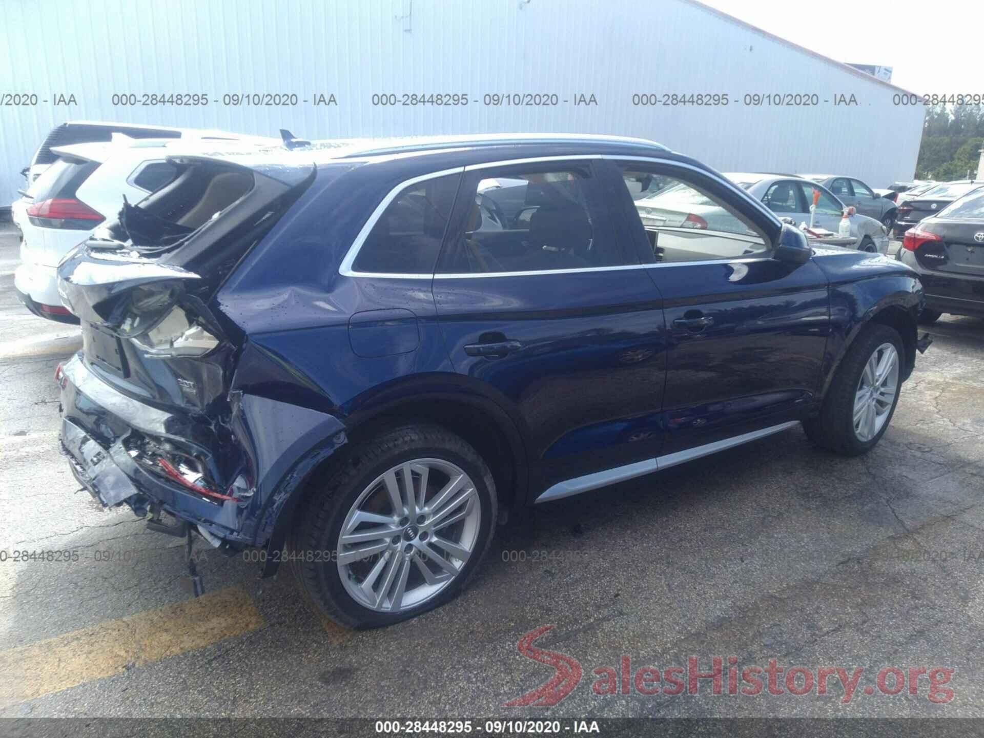 WA1BNAFY8J2014340 2018 AUDI Q5