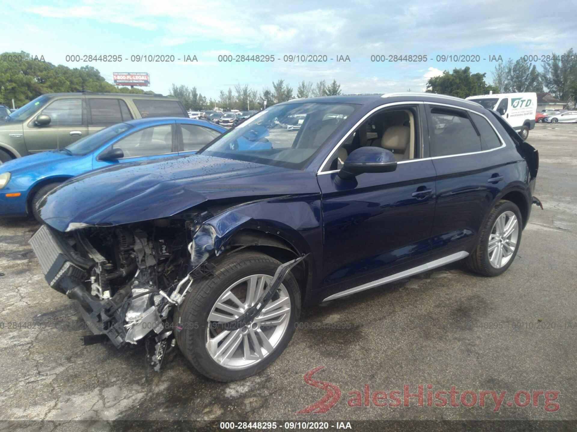 WA1BNAFY8J2014340 2018 AUDI Q5