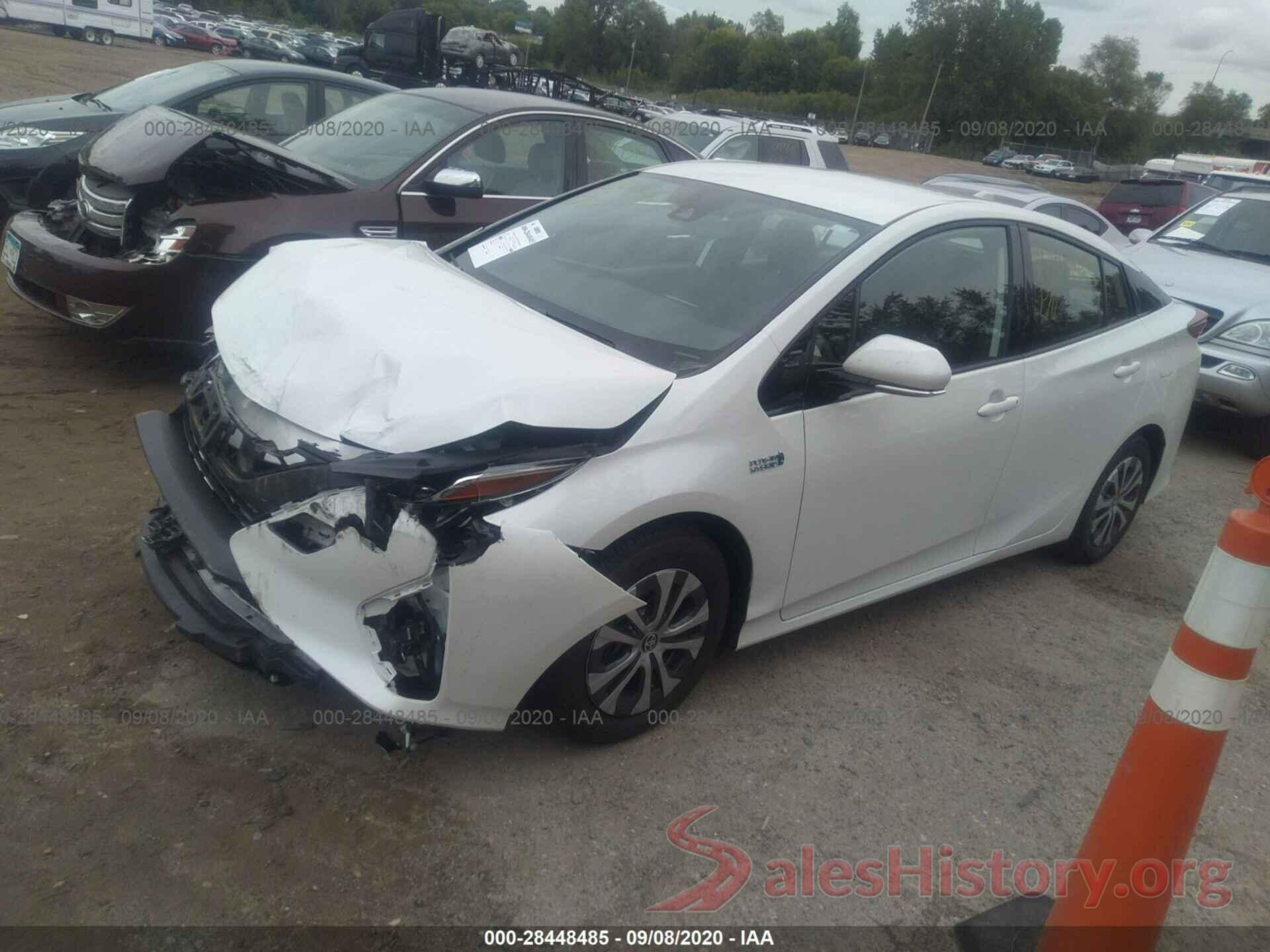 JTDKARFP3L3145566 2020 TOYOTA PRIUS PRIME