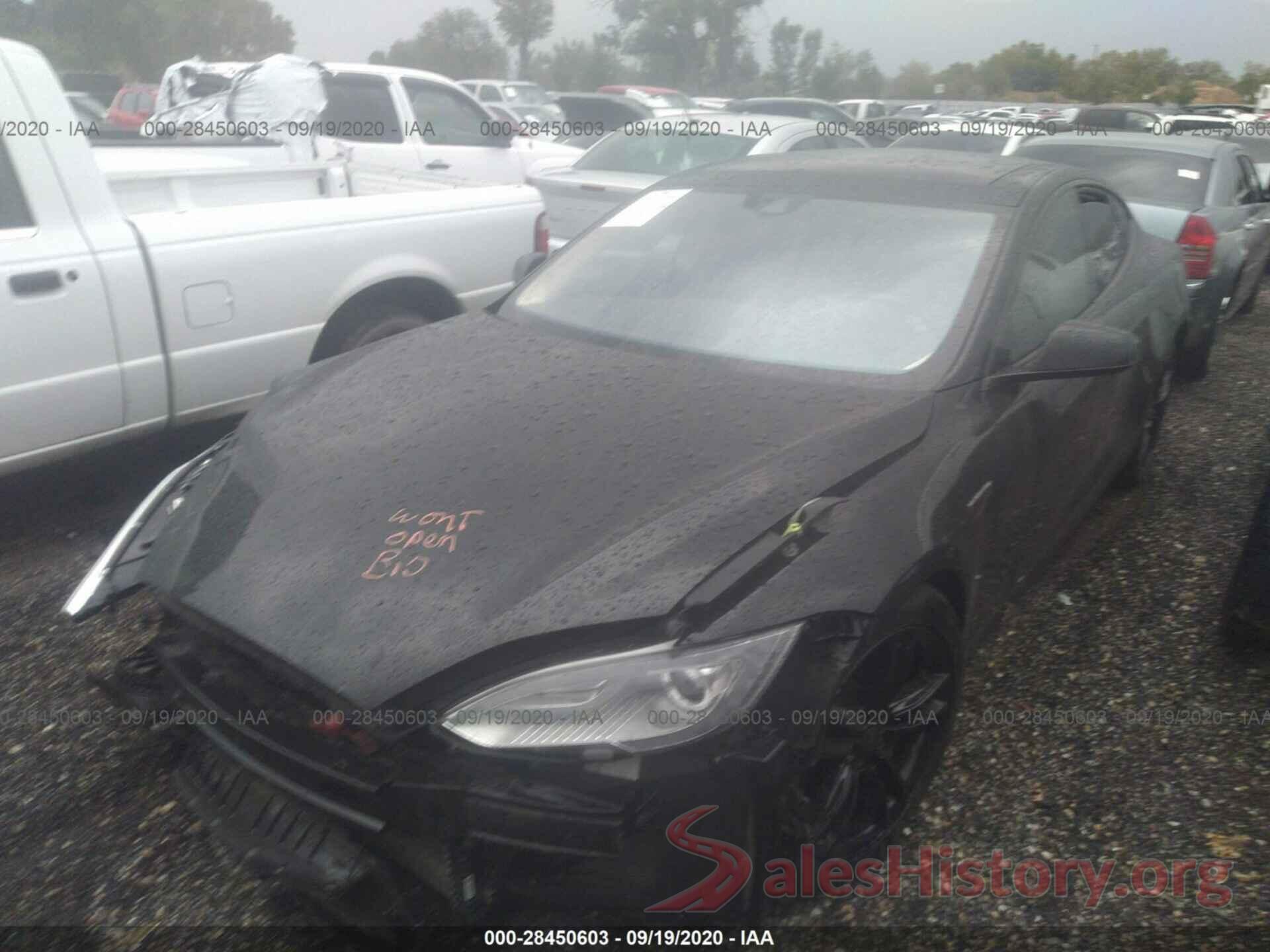 5YJSA1H23FF083919 2015 TESLA MODEL S