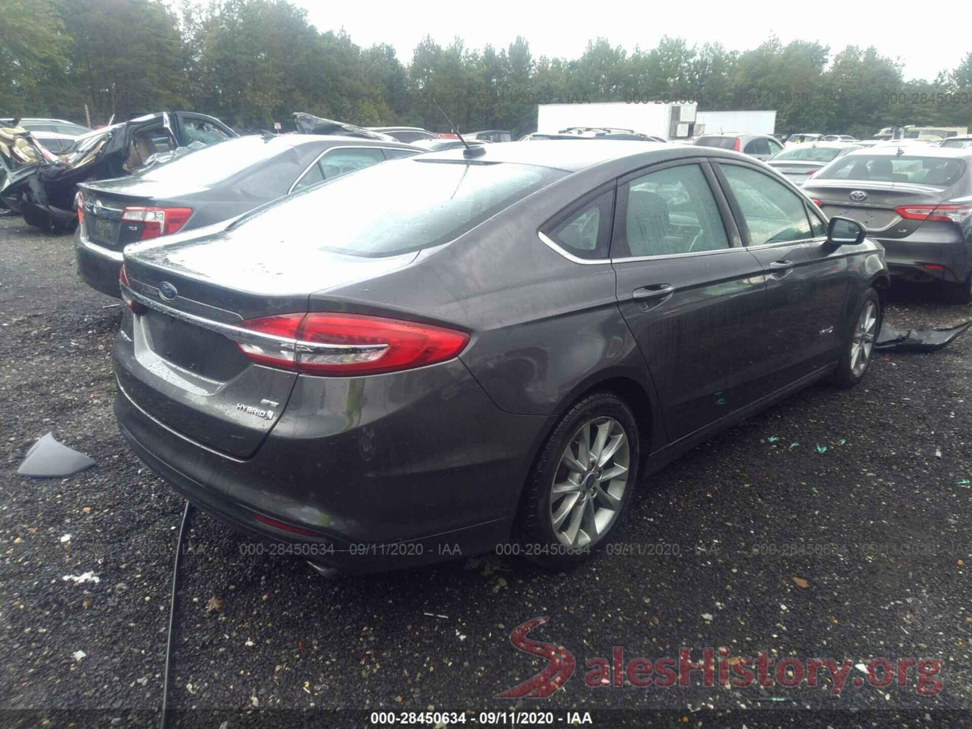 3FA6P0LU8HR193634 2017 FORD FUSION