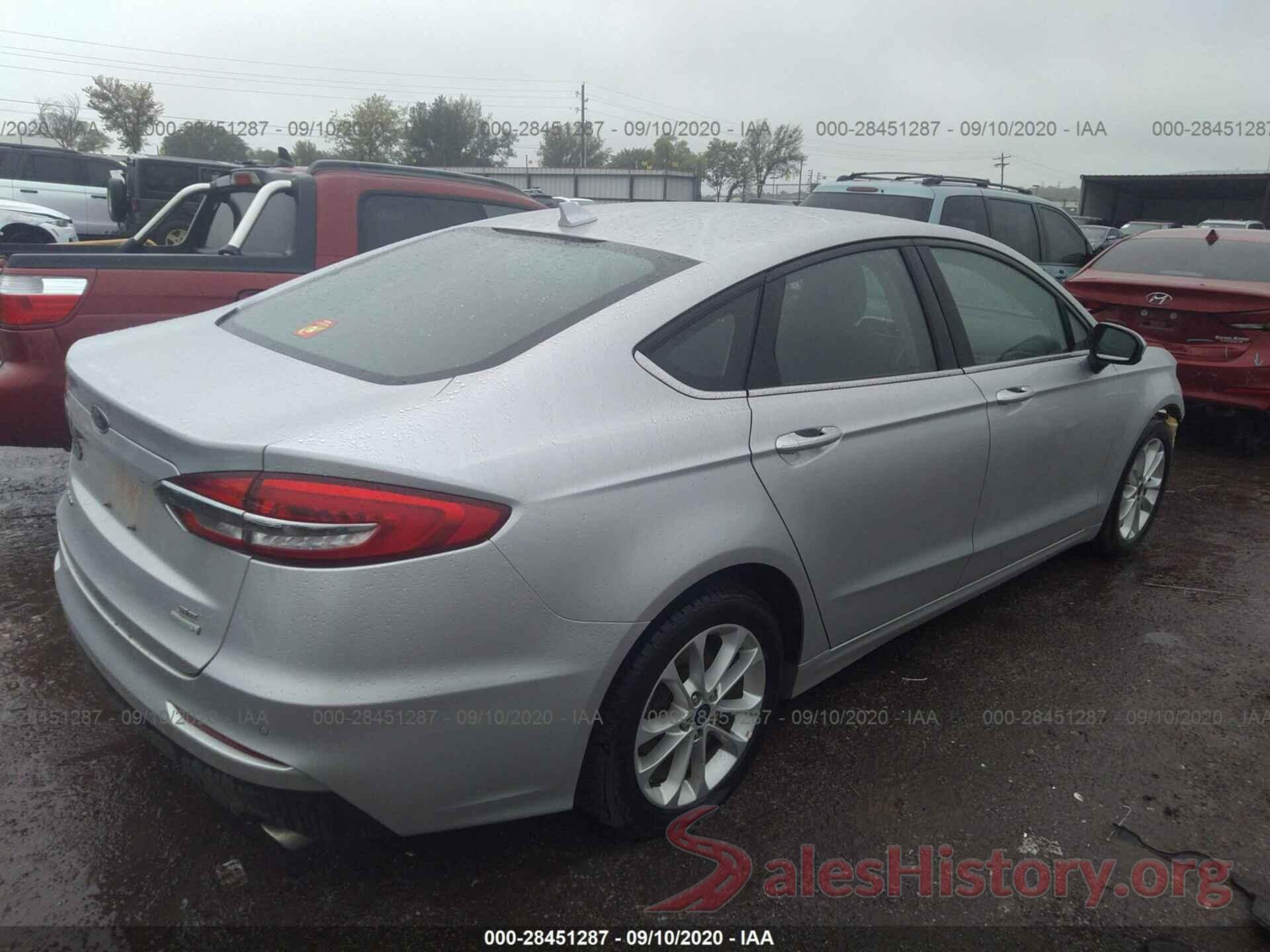 3FA6P0HD5KR103260 2019 FORD FUSION