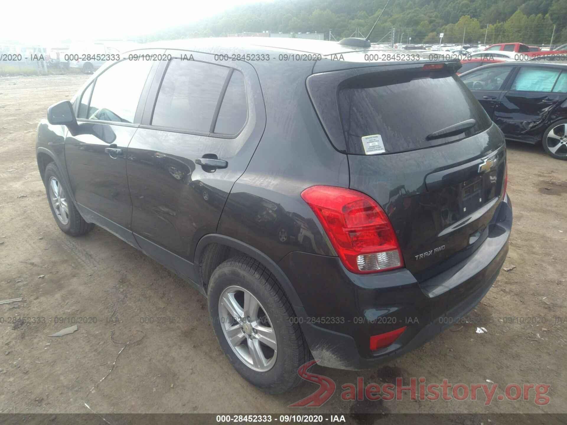 3GNCJNSB1KL248194 2019 CHEVROLET TRAX