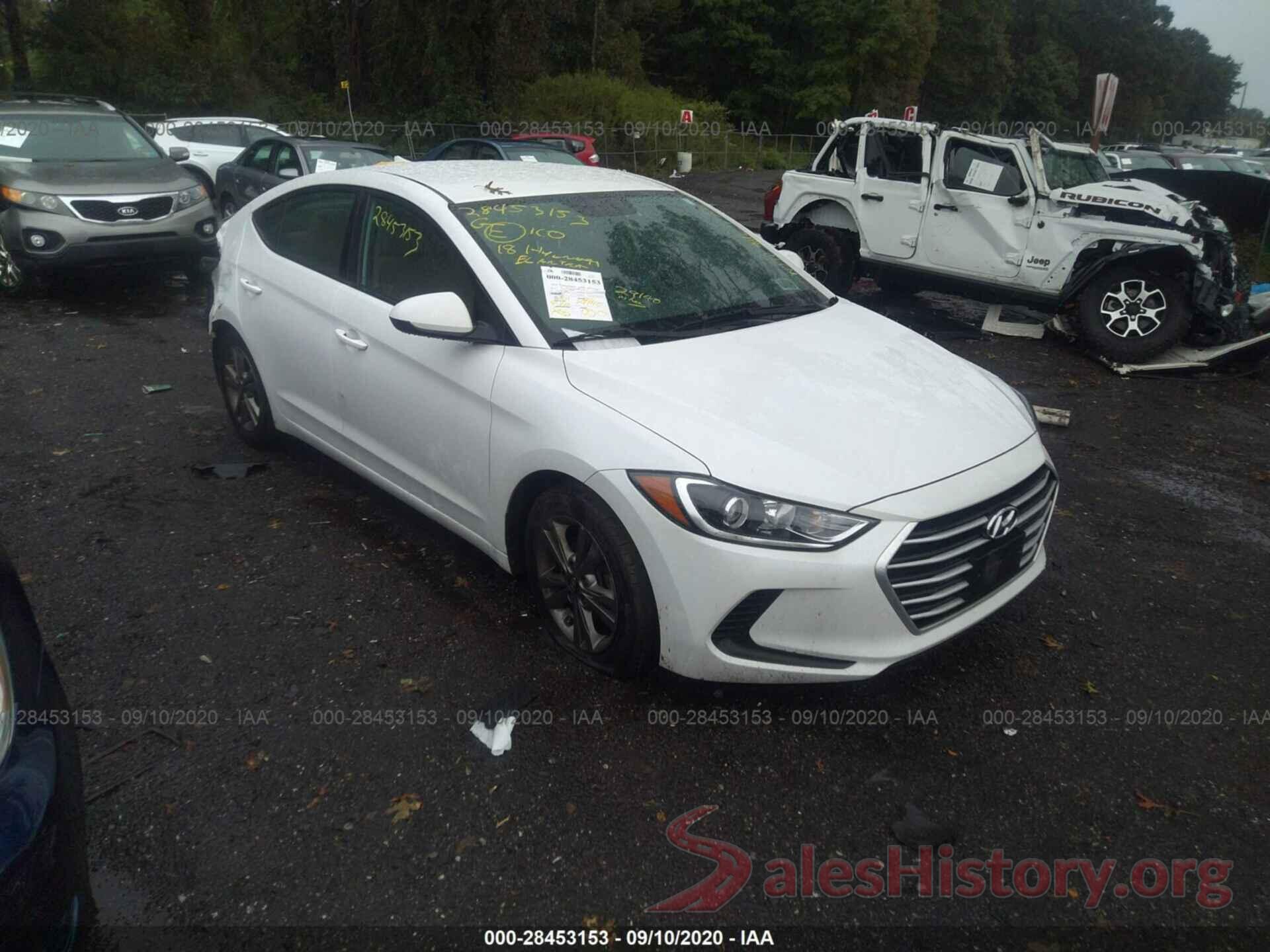 5NPD84LF3JH382532 2018 HYUNDAI ELANTRA