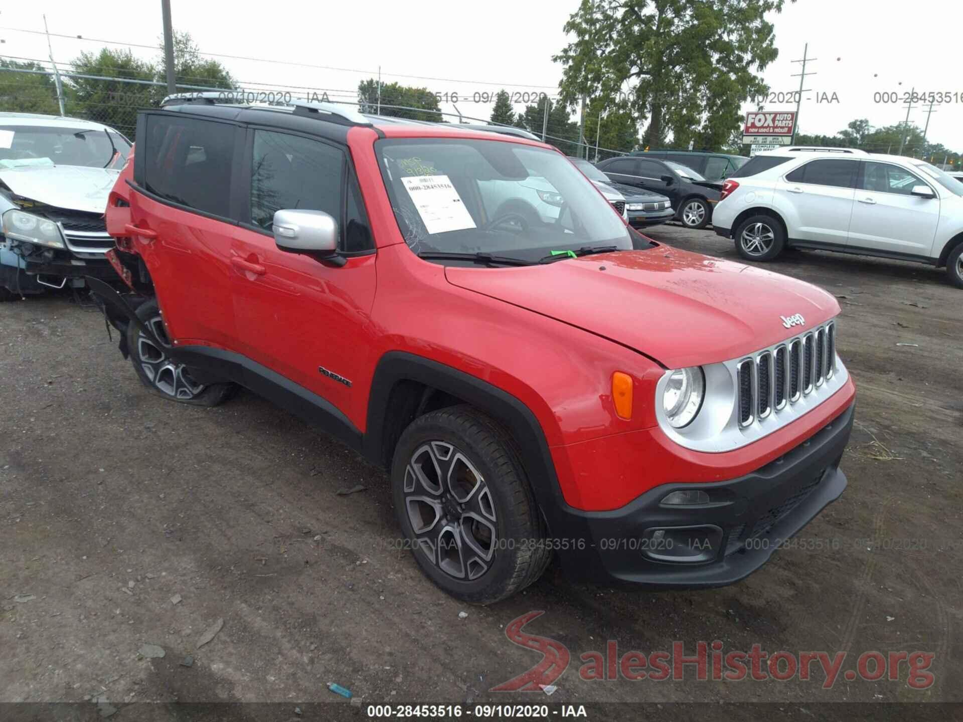 ZACCJBDB2HPE39448 2017 JEEP RENEGADE