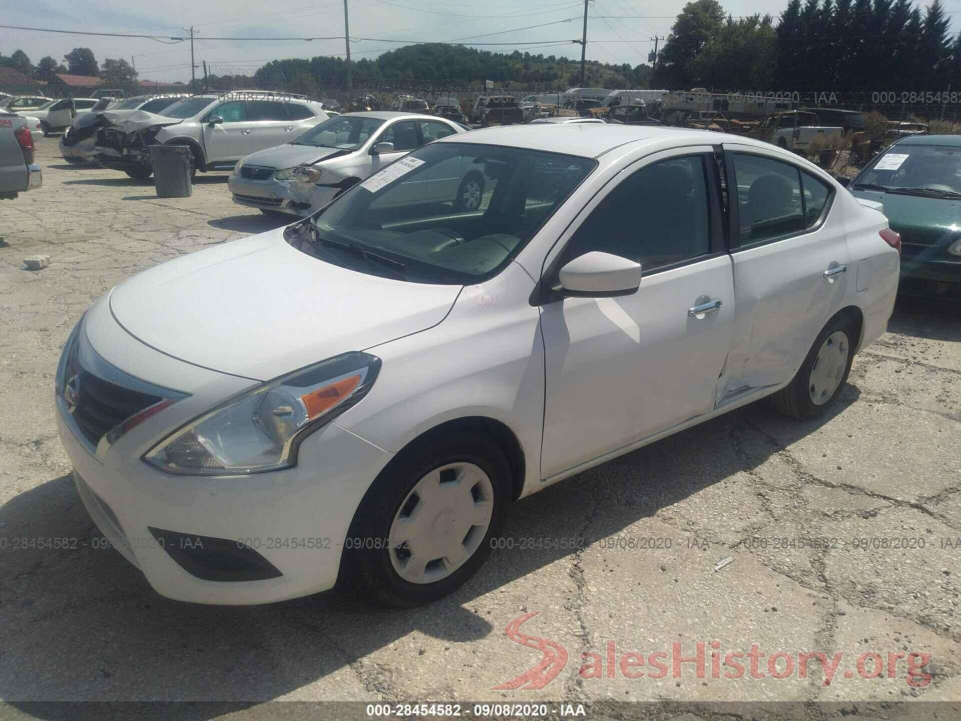 3N1CN7AP1GL848889 2016 NISSAN VERSA